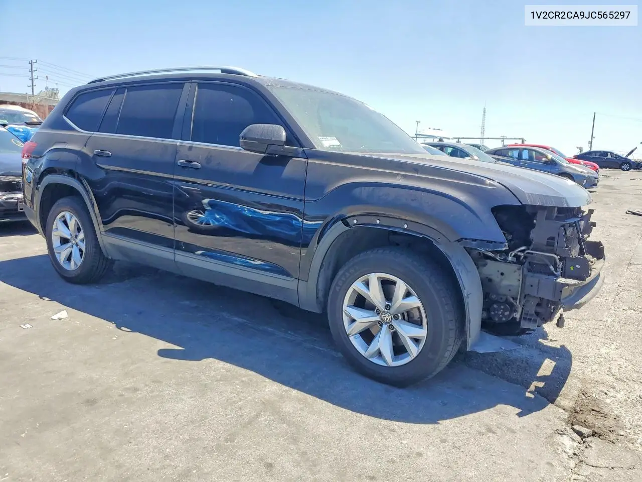 2018 Volkswagen Atlas Se VIN: 1V2CR2CA9JC565297 Lot: 59899026