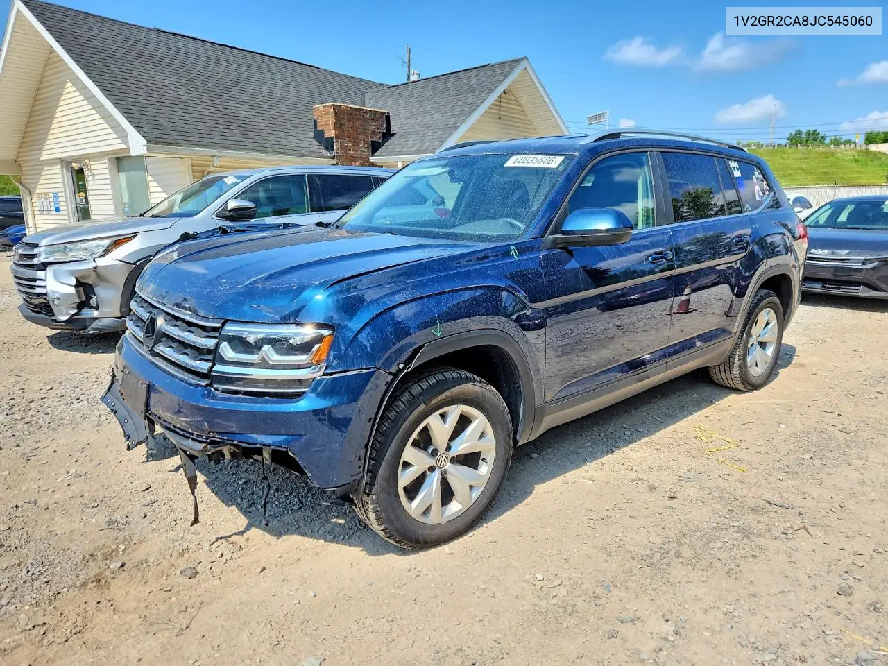 2018 Volkswagen Atlas S VIN: 1V2GR2CA8JC545060 Lot: 60035606