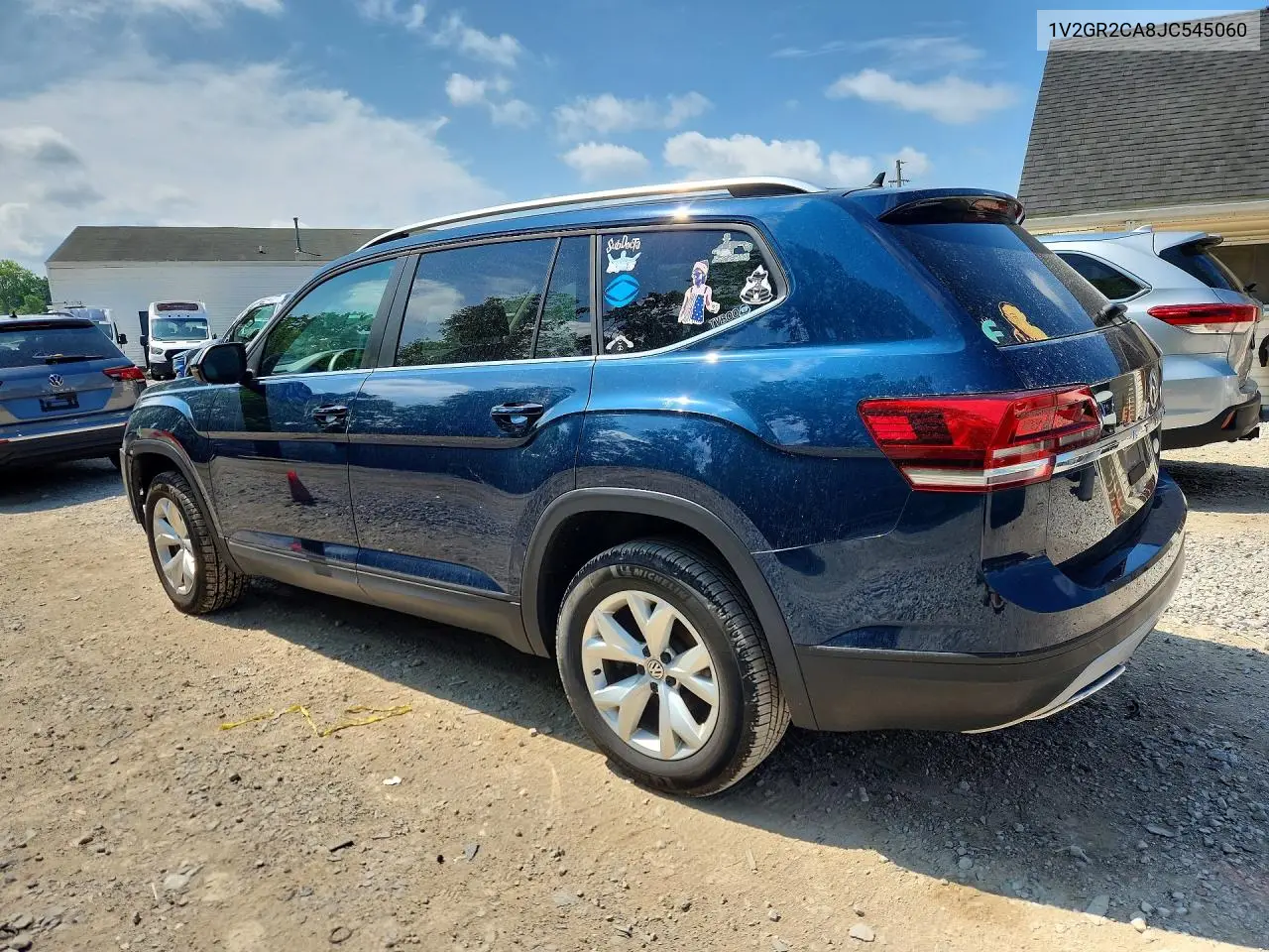 2018 Volkswagen Atlas S VIN: 1V2GR2CA8JC545060 Lot: 60035606