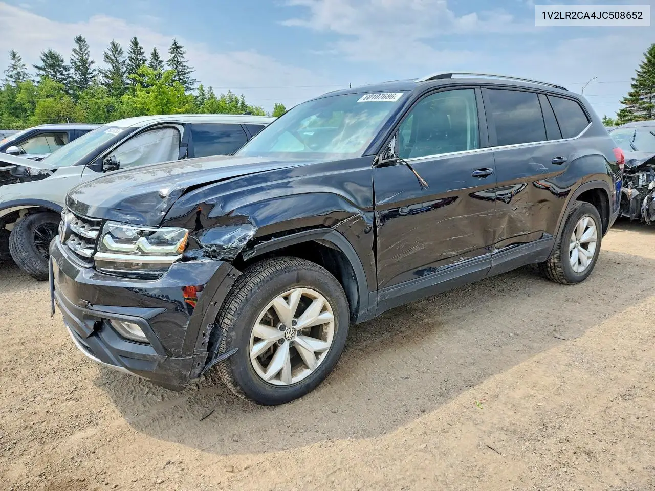 2018 Volkswagen Atlas Se VIN: 1V2LR2CA4JC508652 Lot: 60107686