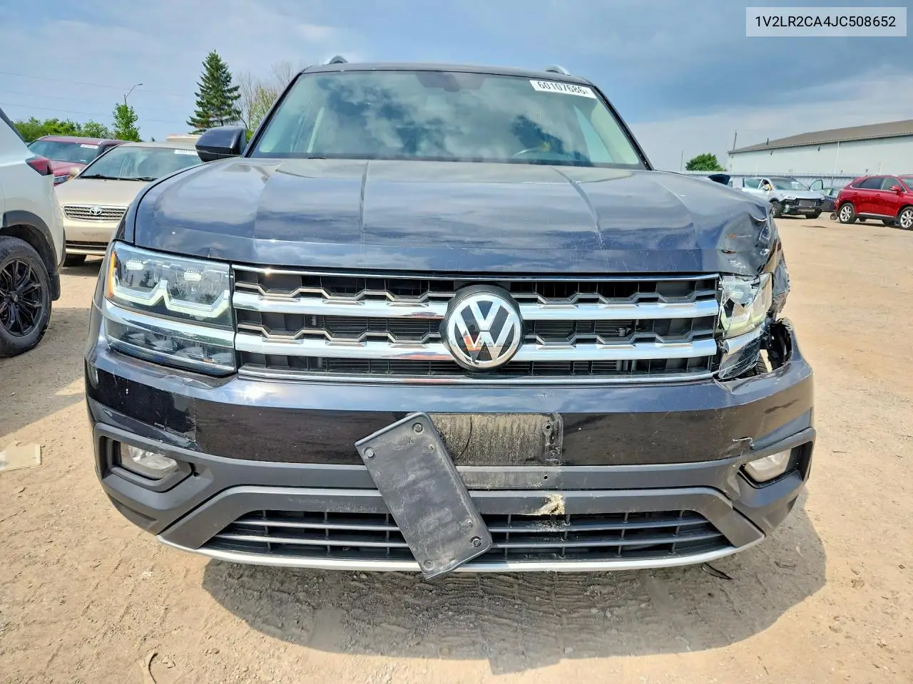 2018 Volkswagen Atlas Se VIN: 1V2LR2CA4JC508652 Lot: 60107686