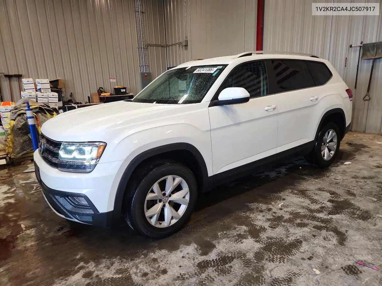 2018 Volkswagen Atlas Se VIN: 1V2KR2CA4JC507917 Lot: 60241386