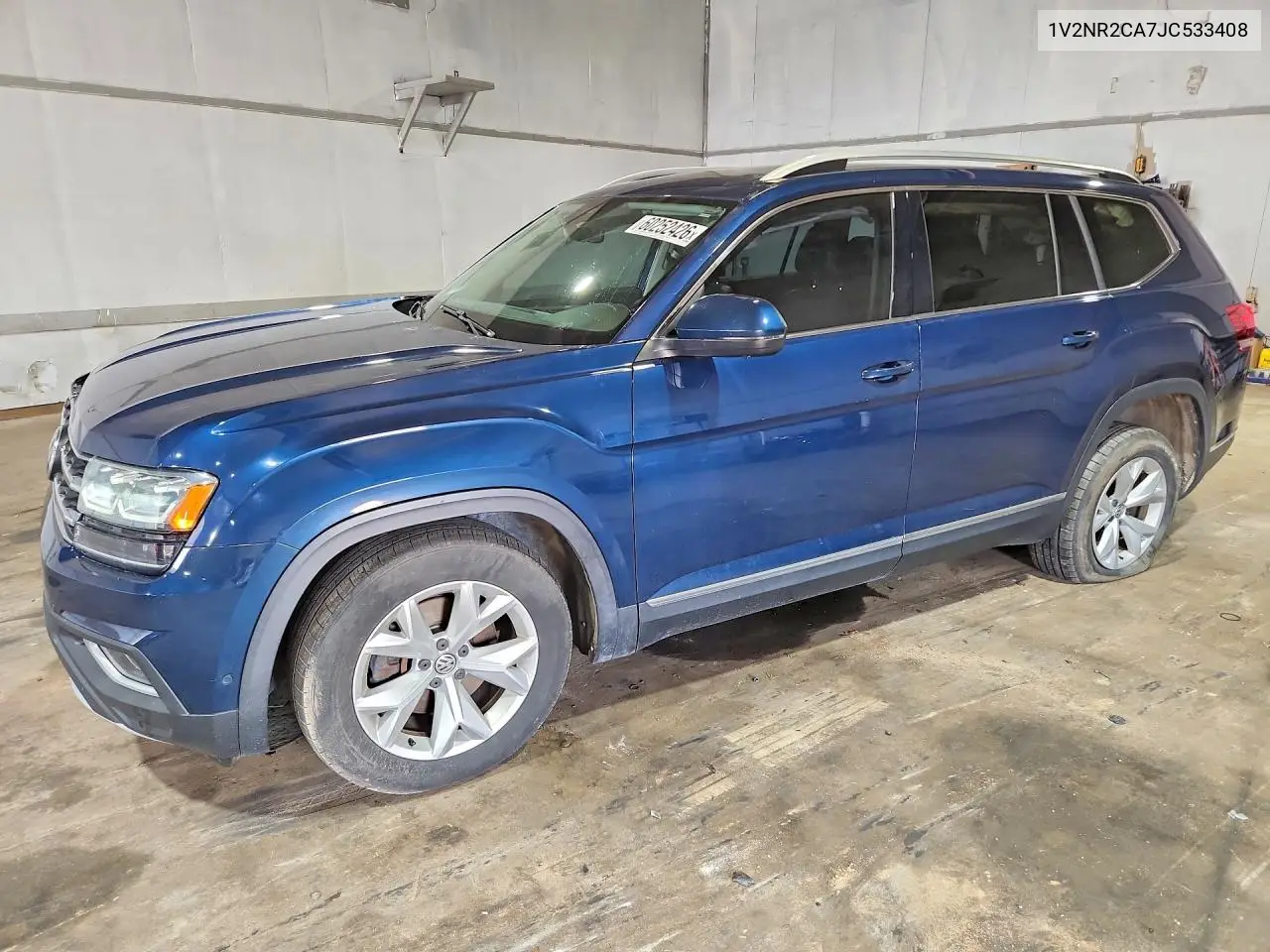 2018 Volkswagen Atlas Sel Premium VIN: 1V2NR2CA7JC533408 Lot: 60252426