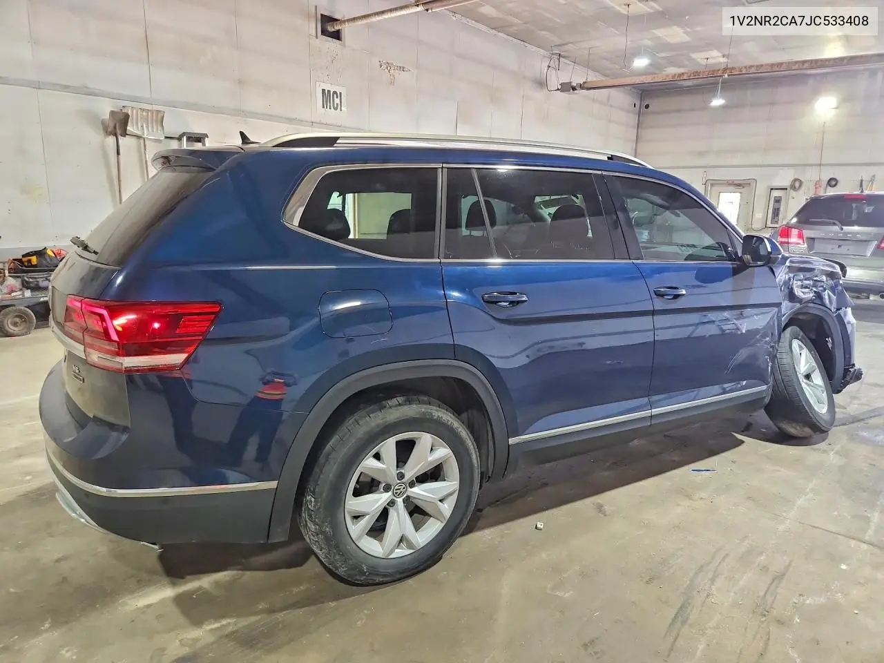 2018 Volkswagen Atlas Sel Premium VIN: 1V2NR2CA7JC533408 Lot: 60252426