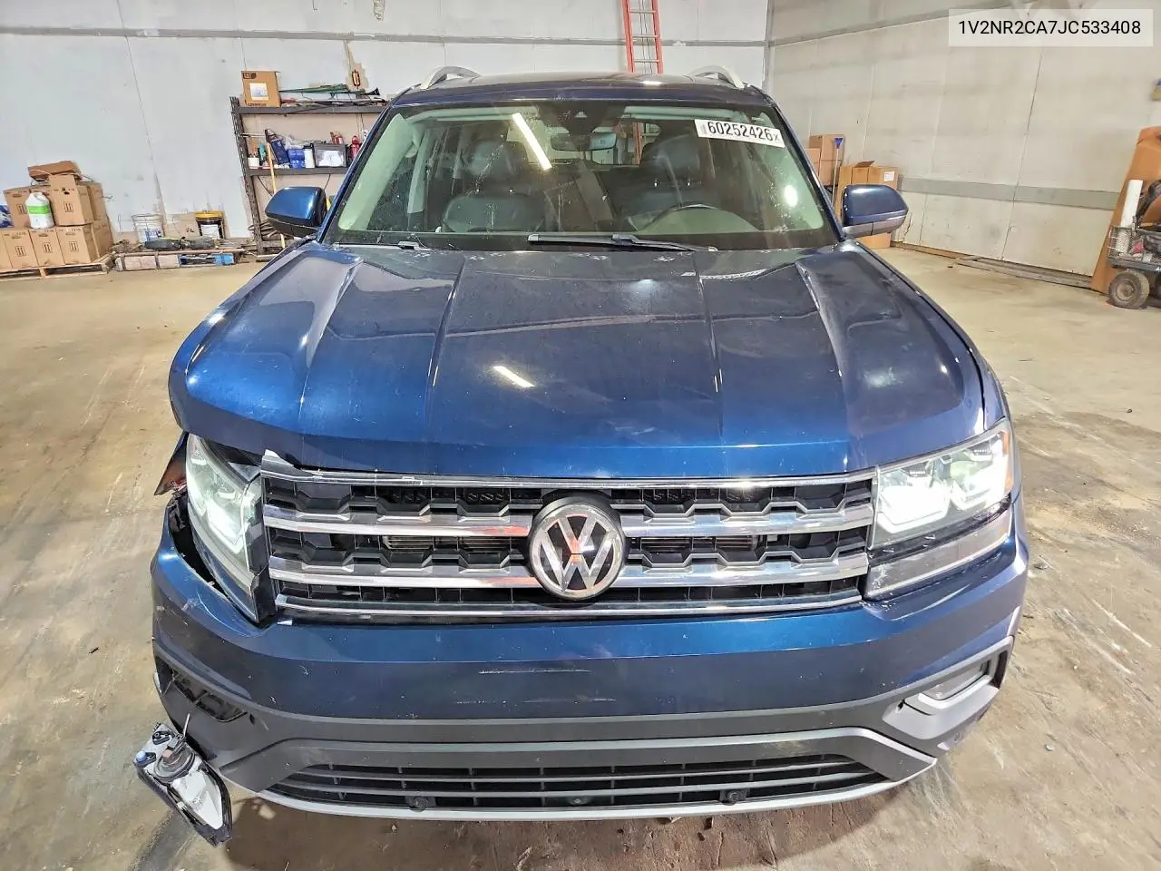 2018 Volkswagen Atlas Sel Premium VIN: 1V2NR2CA7JC533408 Lot: 60252426