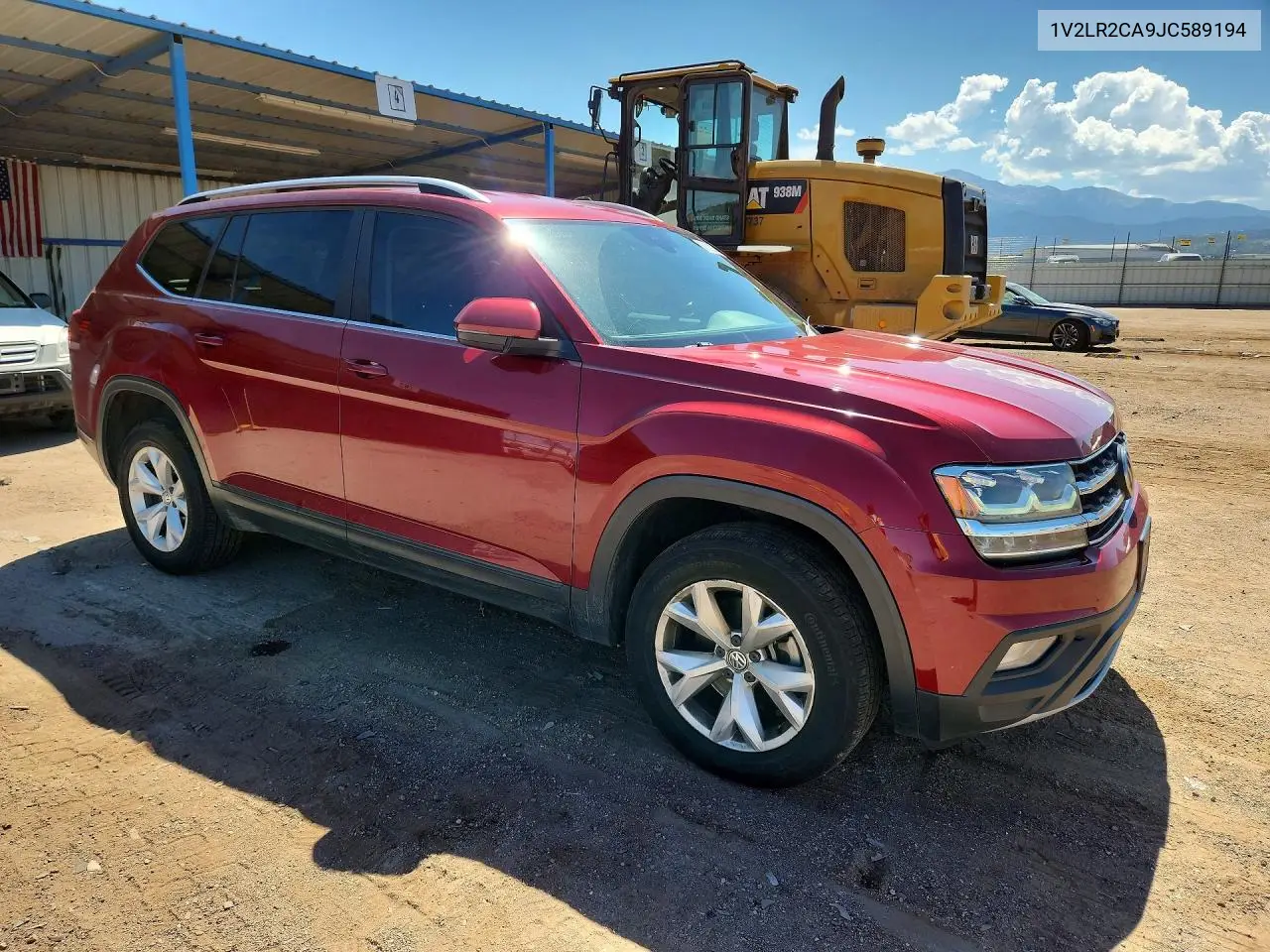 2018 Volkswagen Atlas Se VIN: 1V2LR2CA9JC589194 Lot: 60330356