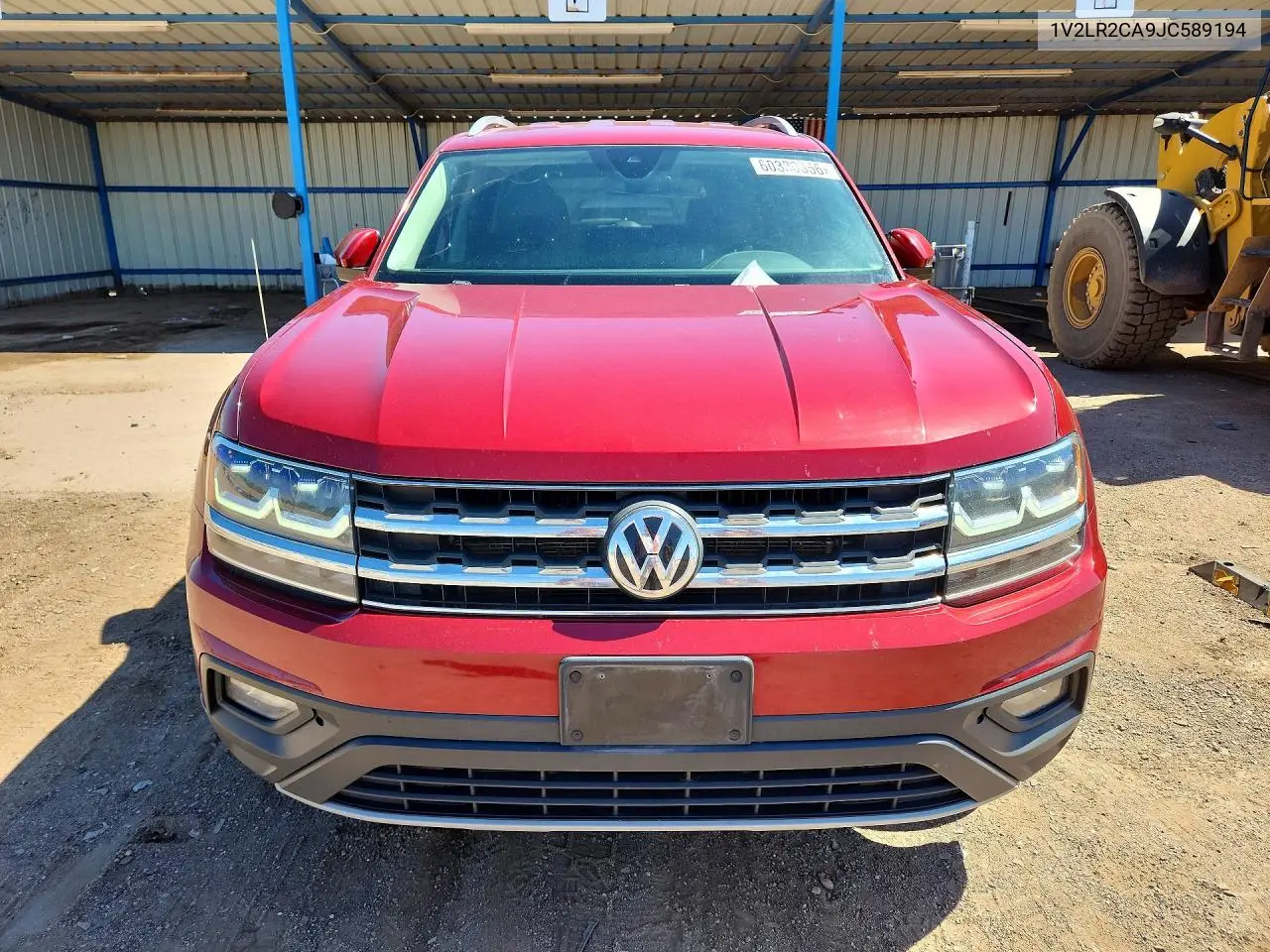 2018 Volkswagen Atlas Se VIN: 1V2LR2CA9JC589194 Lot: 60330356