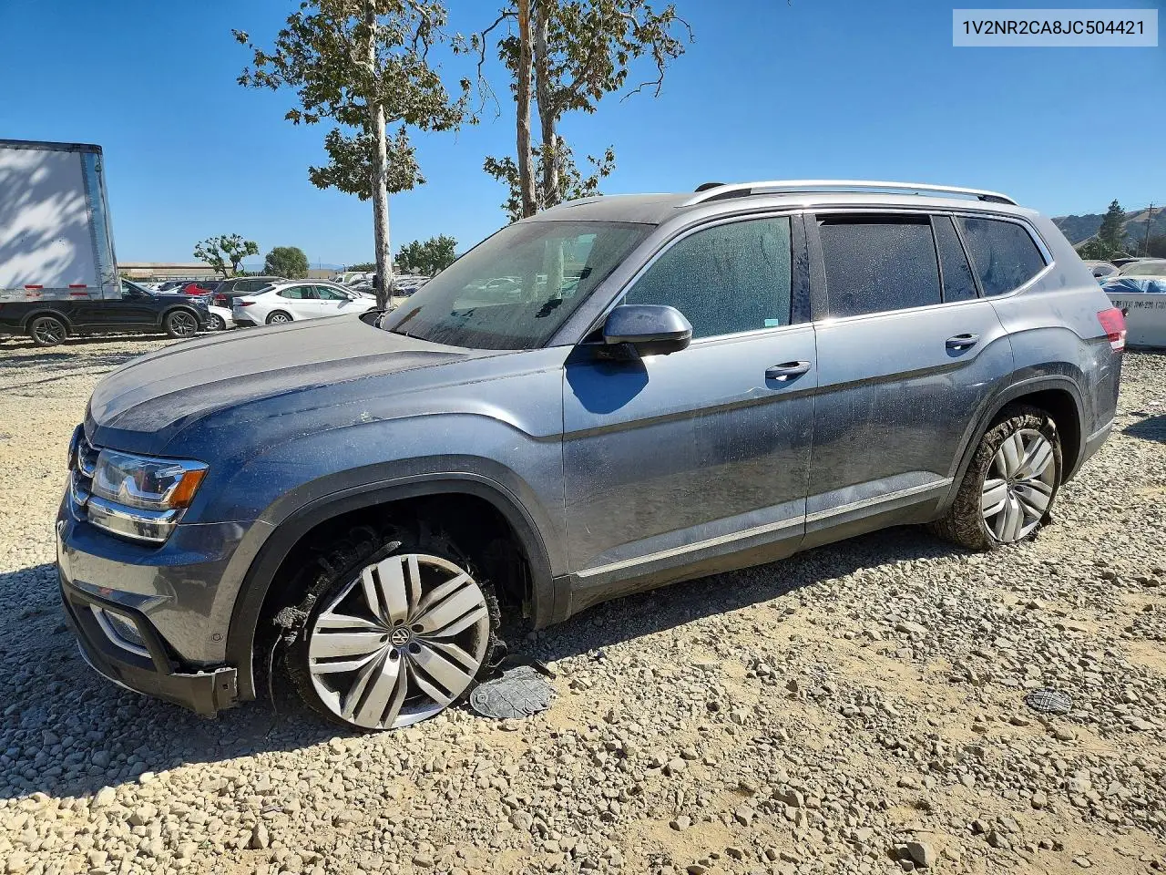 2018 Volkswagen Atlas Sel Premium VIN: 1V2NR2CA8JC504421 Lot: 60458196
