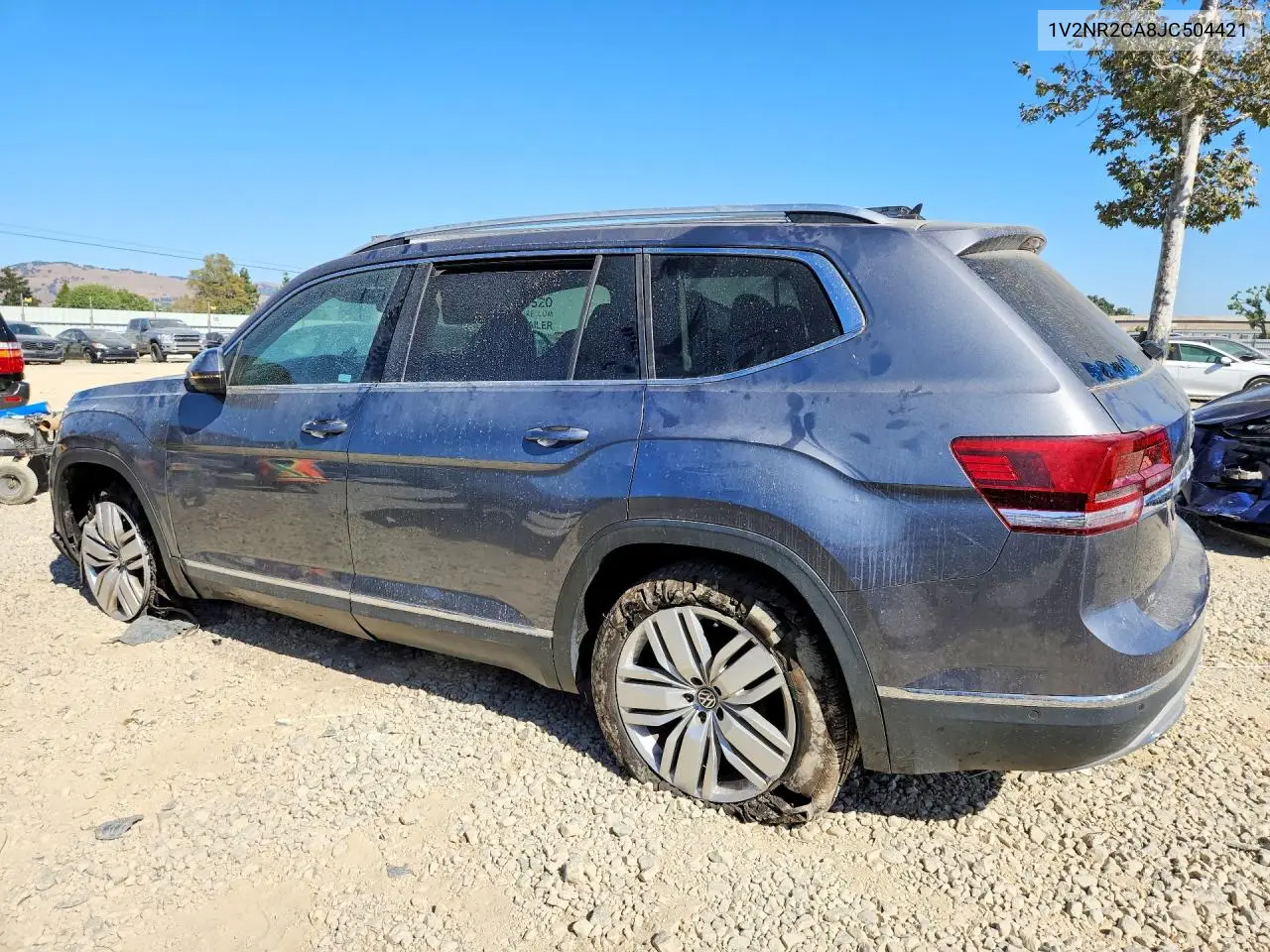 2018 Volkswagen Atlas Sel Premium VIN: 1V2NR2CA8JC504421 Lot: 60458196