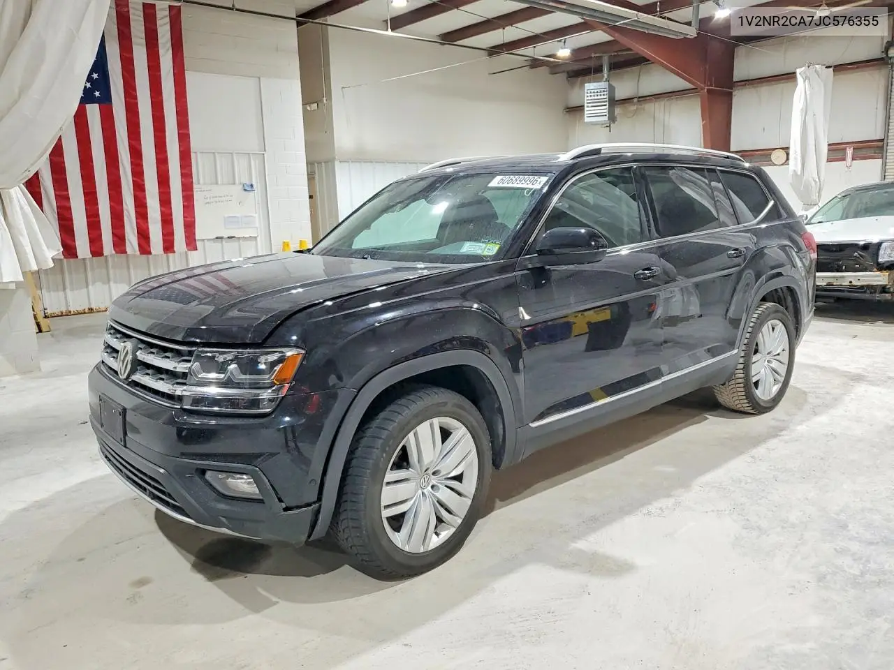 2018 Volkswagen Atlas Sel Premium VIN: 1V2NR2CA7JC576355 Lot: 60689996