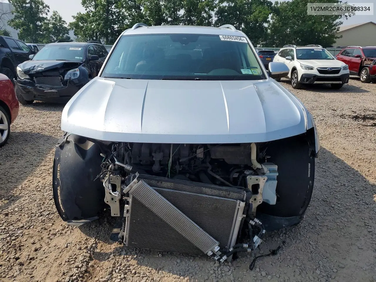 2018 Volkswagen Atlas Sel VIN: 1V2MR2CA6JC508334 Lot: 60803456
