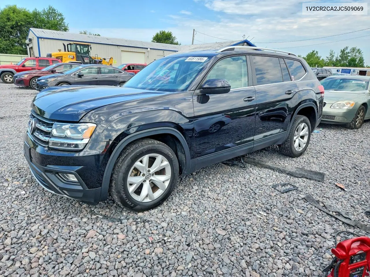 2018 Volkswagen Atlas Se VIN: 1V2CR2CA2JC509069 Lot: 60811986