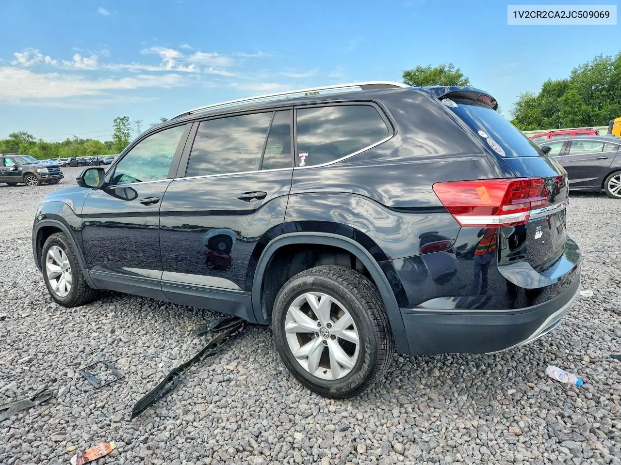 2018 Volkswagen Atlas Se VIN: 1V2CR2CA2JC509069 Lot: 60811986