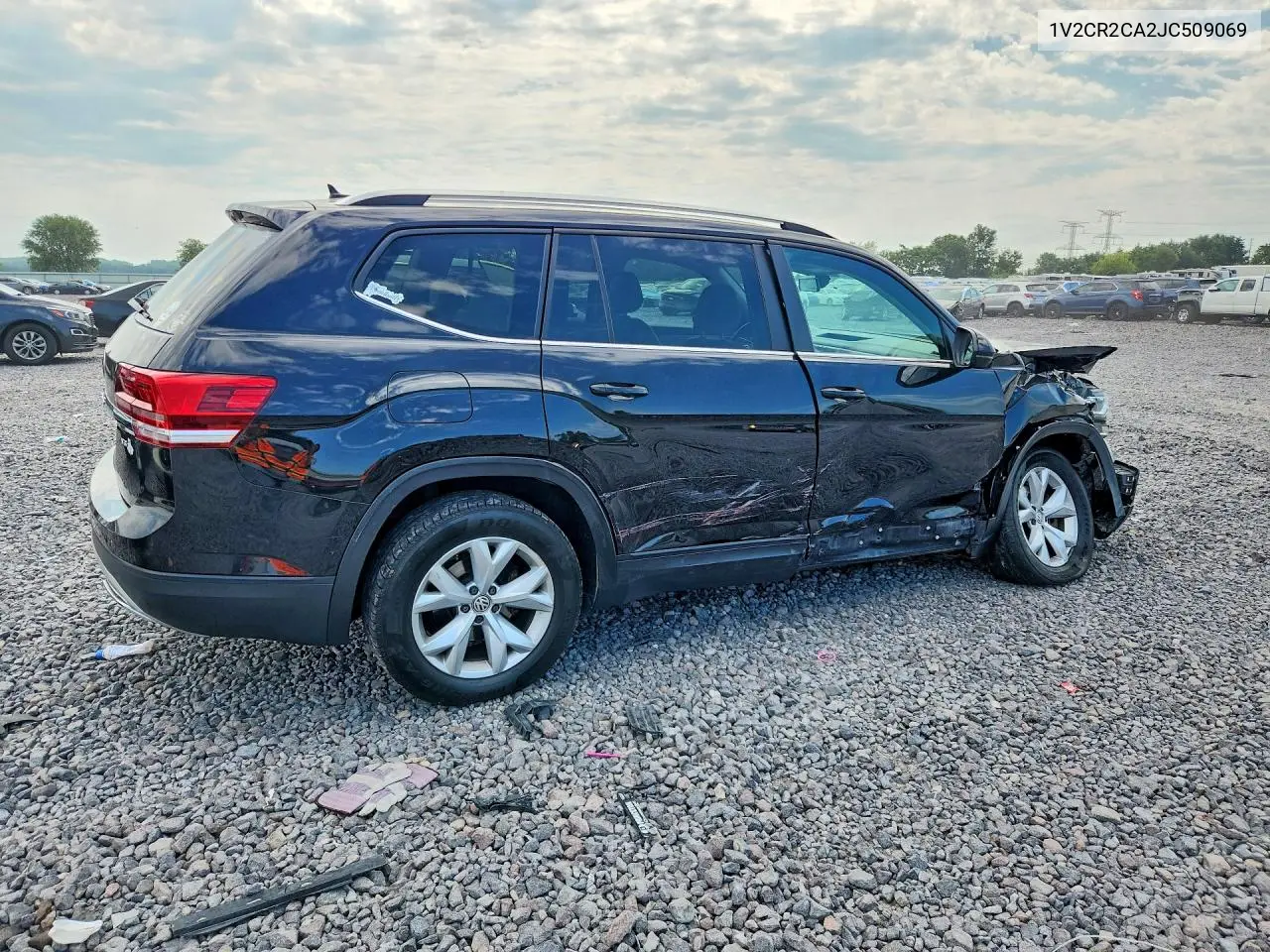 2018 Volkswagen Atlas Se VIN: 1V2CR2CA2JC509069 Lot: 60811986