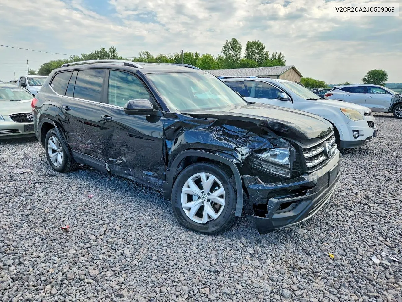 2018 Volkswagen Atlas Se VIN: 1V2CR2CA2JC509069 Lot: 60811986