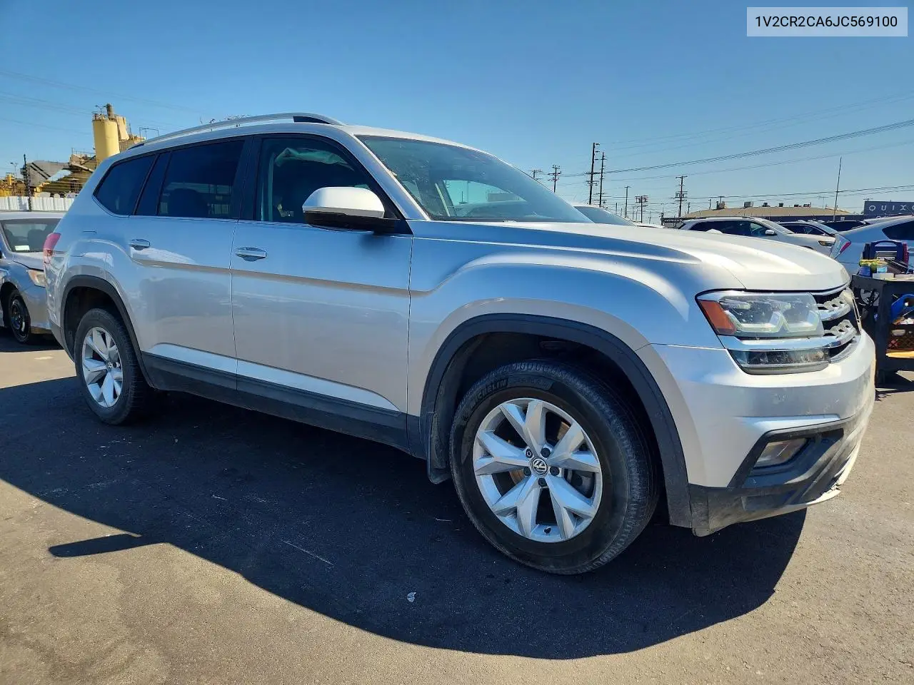 2018 Volkswagen Atlas Se VIN: 1V2CR2CA6JC569100 Lot: 60819596