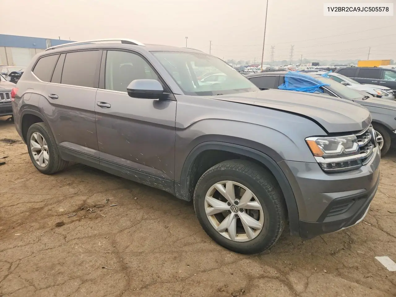 2018 Volkswagen Atlas VIN: 1V2BR2CA9JC505578 Lot: 60840906