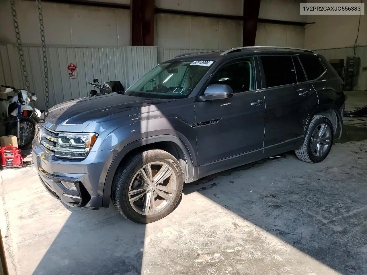 2018 Volkswagen Atlas Se VIN: 1V2PR2CAXJC556383 Lot: 60918906