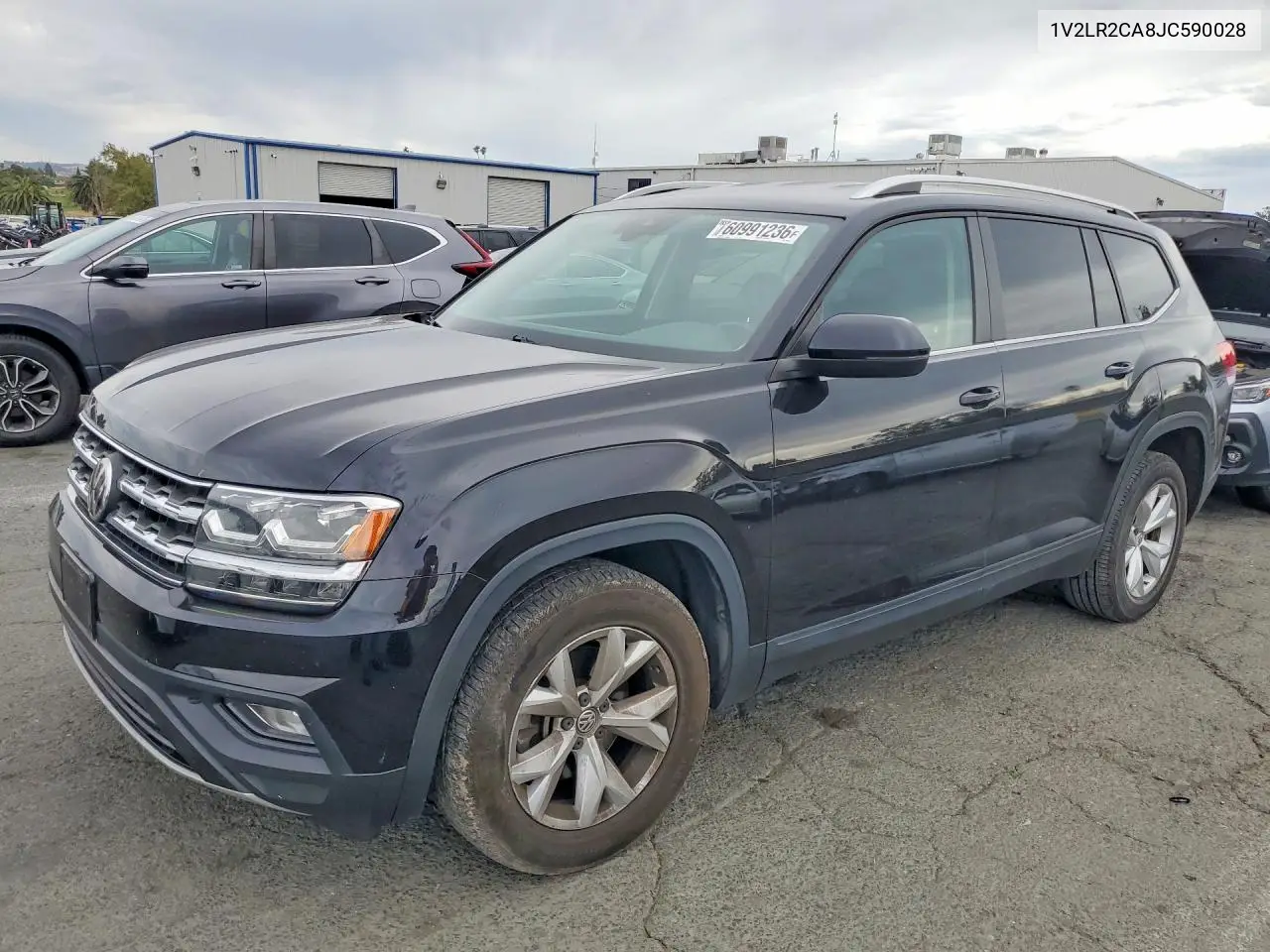 2018 Volkswagen Atlas Se VIN: 1V2LR2CA8JC590028 Lot: 60991236