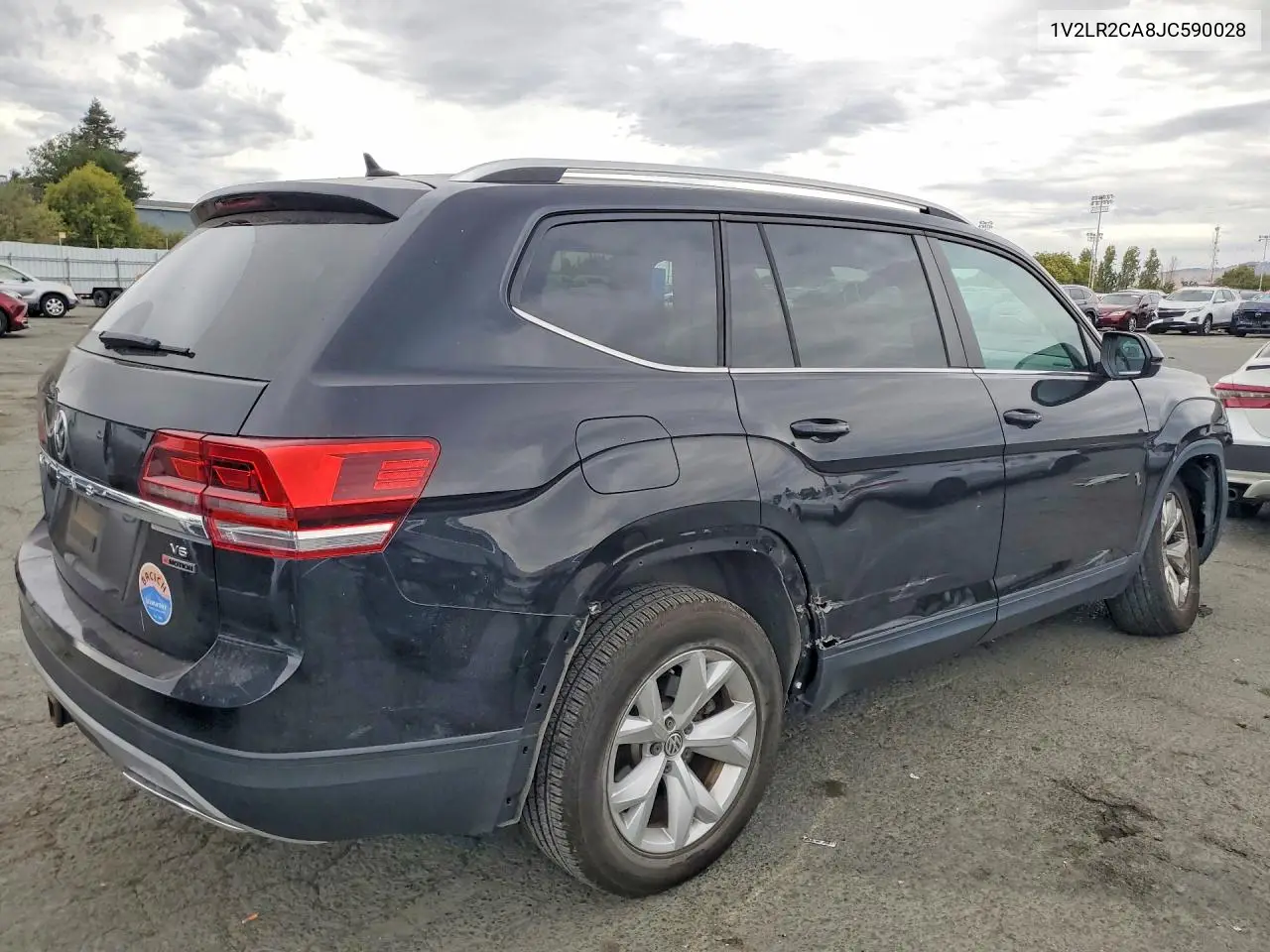2018 Volkswagen Atlas Se VIN: 1V2LR2CA8JC590028 Lot: 60991236