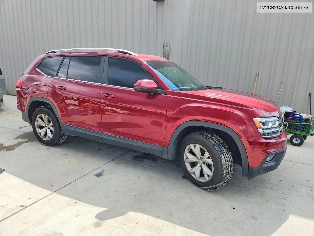 2018 Volkswagen Atlas Se VIN: 1V2CR2CA0JC536173 Lot: 60991796