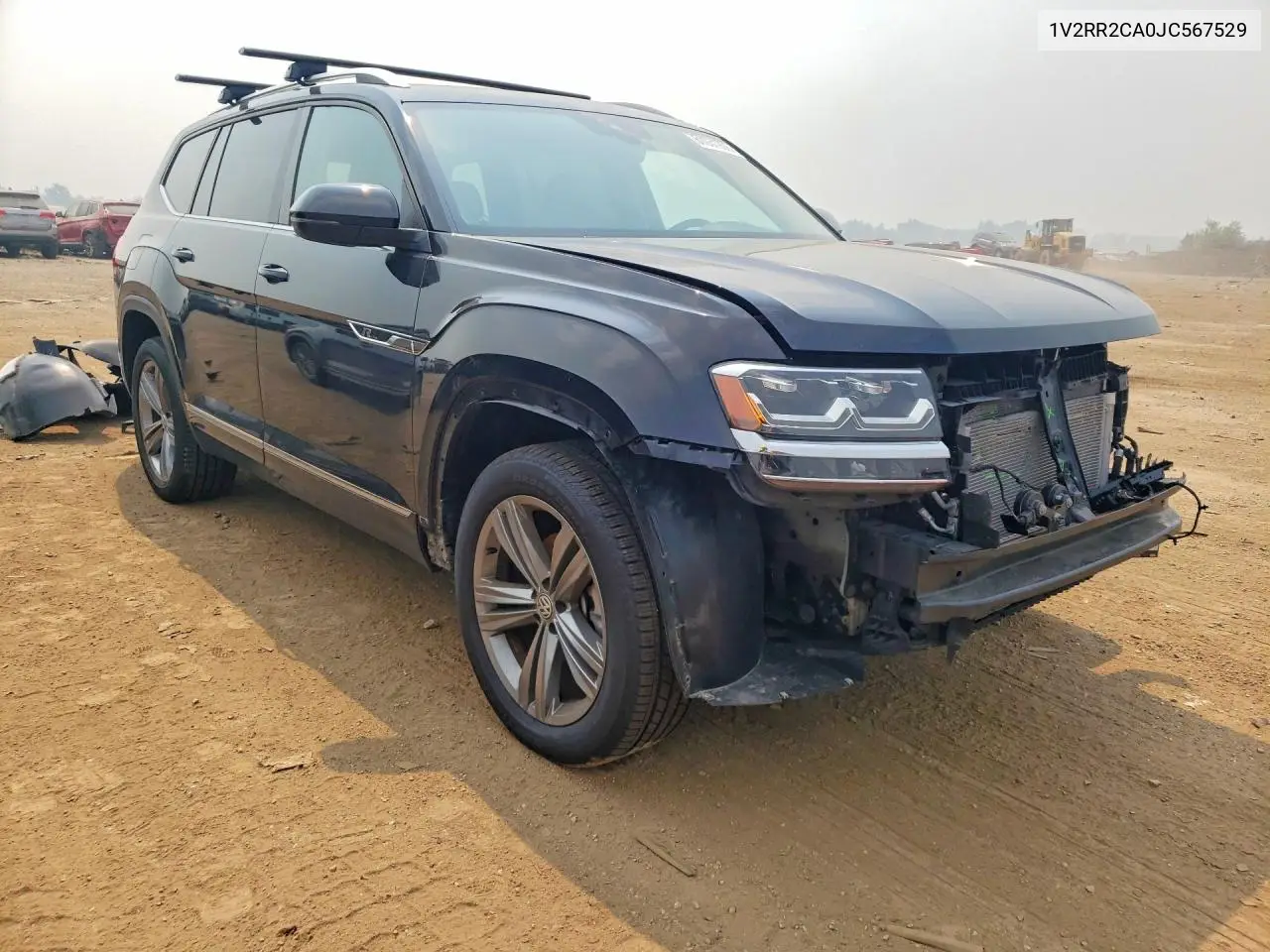 2018 Volkswagen Atlas Sel VIN: 1V2RR2CA0JC567529 Lot: 61031906