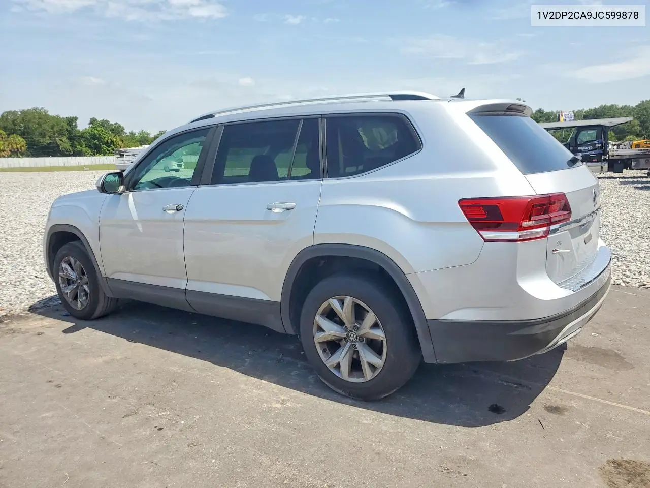 2018 Volkswagen Atlas Se VIN: 1V2DP2CA9JC599878 Lot: 61043156