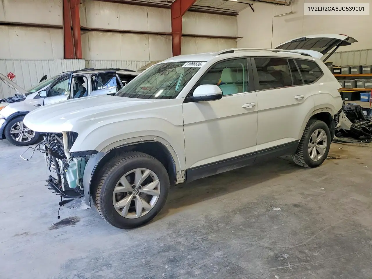 2018 Volkswagen Atlas Se VIN: 1V2LR2CA8JC539001 Lot: 61066696