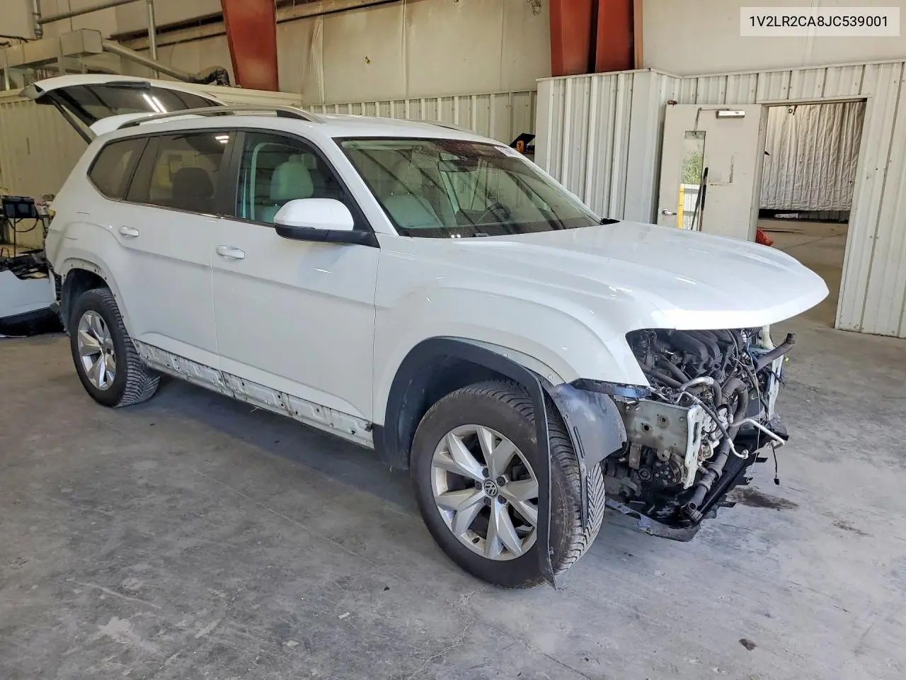 2018 Volkswagen Atlas Se VIN: 1V2LR2CA8JC539001 Lot: 61066696