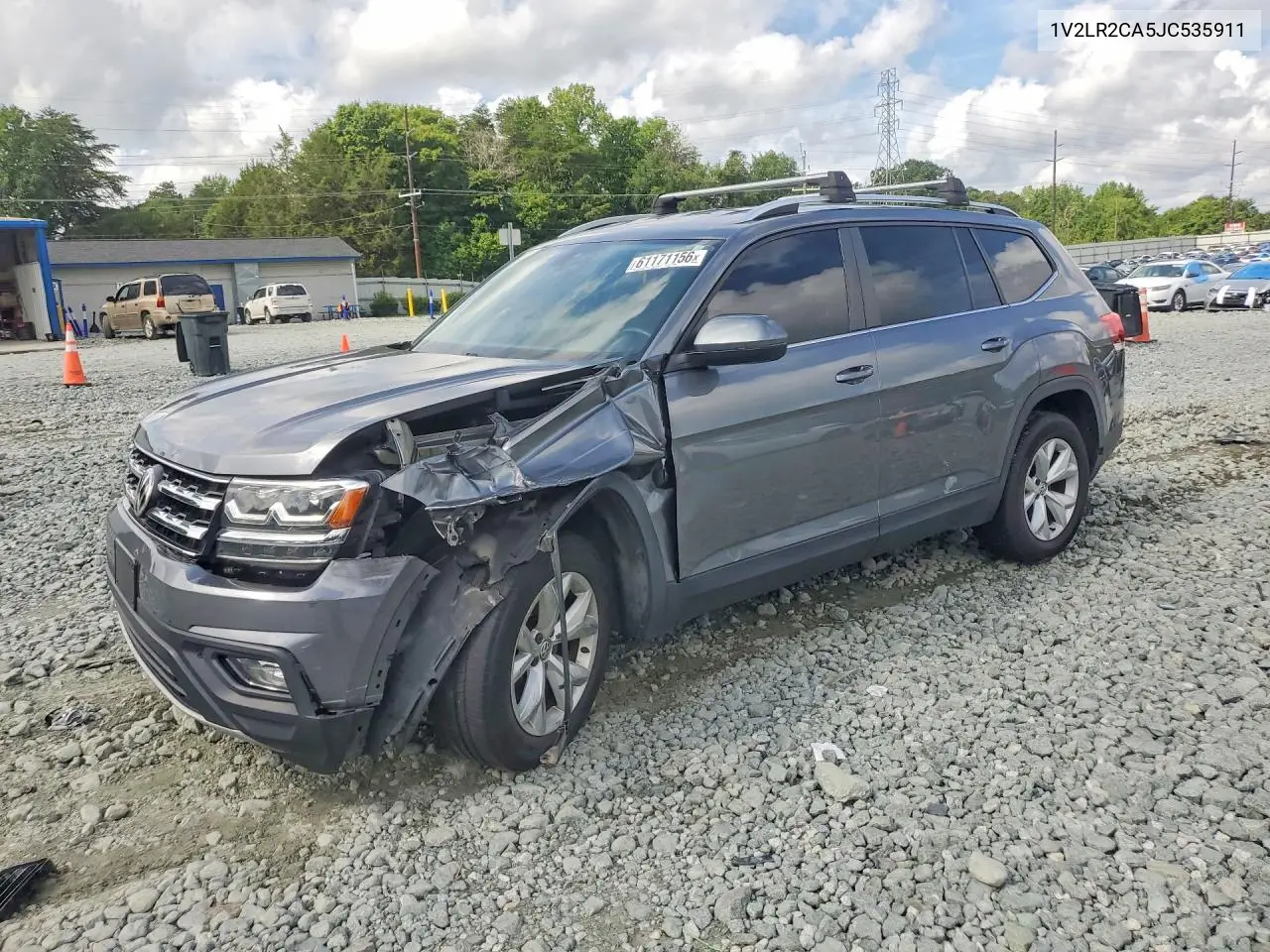 2018 Volkswagen Atlas Se VIN: 1V2LR2CA5JC535911 Lot: 61171156
