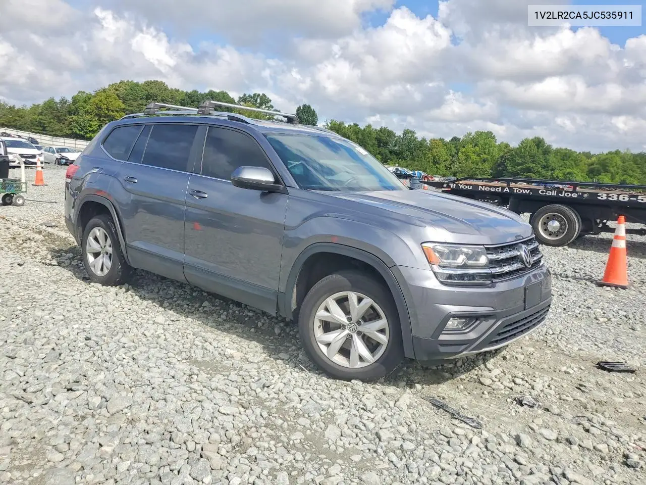 2018 Volkswagen Atlas Se VIN: 1V2LR2CA5JC535911 Lot: 61171156