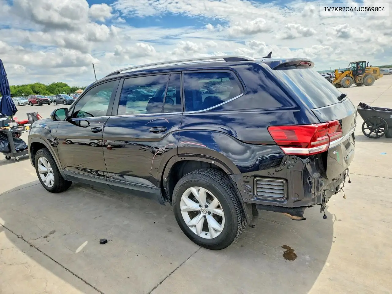 2018 Volkswagen Atlas Se VIN: 1V2KR2CA4JC569804 Lot: 61181016