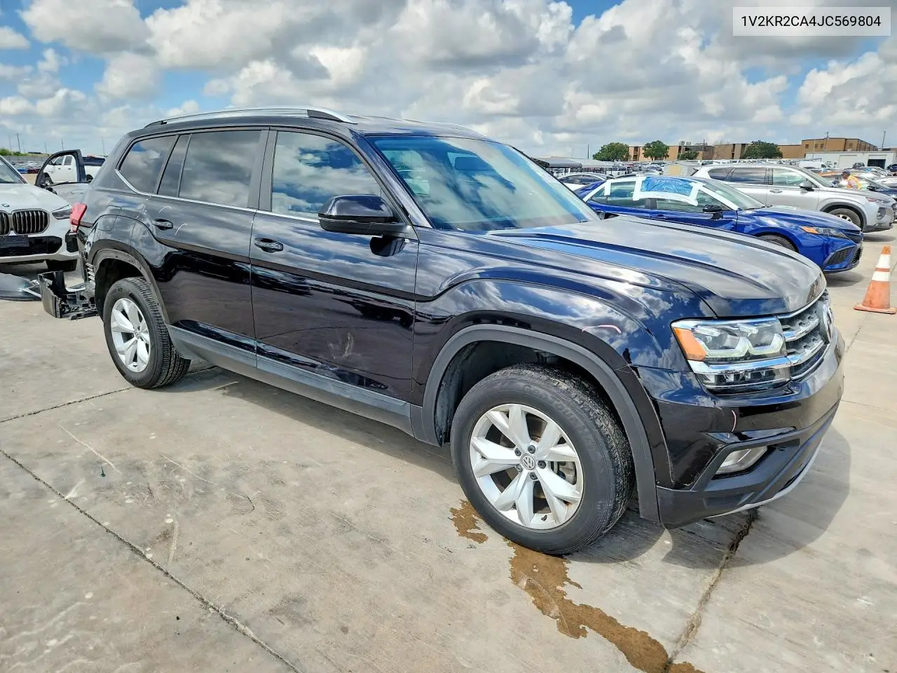 2018 Volkswagen Atlas Se VIN: 1V2KR2CA4JC569804 Lot: 61181016