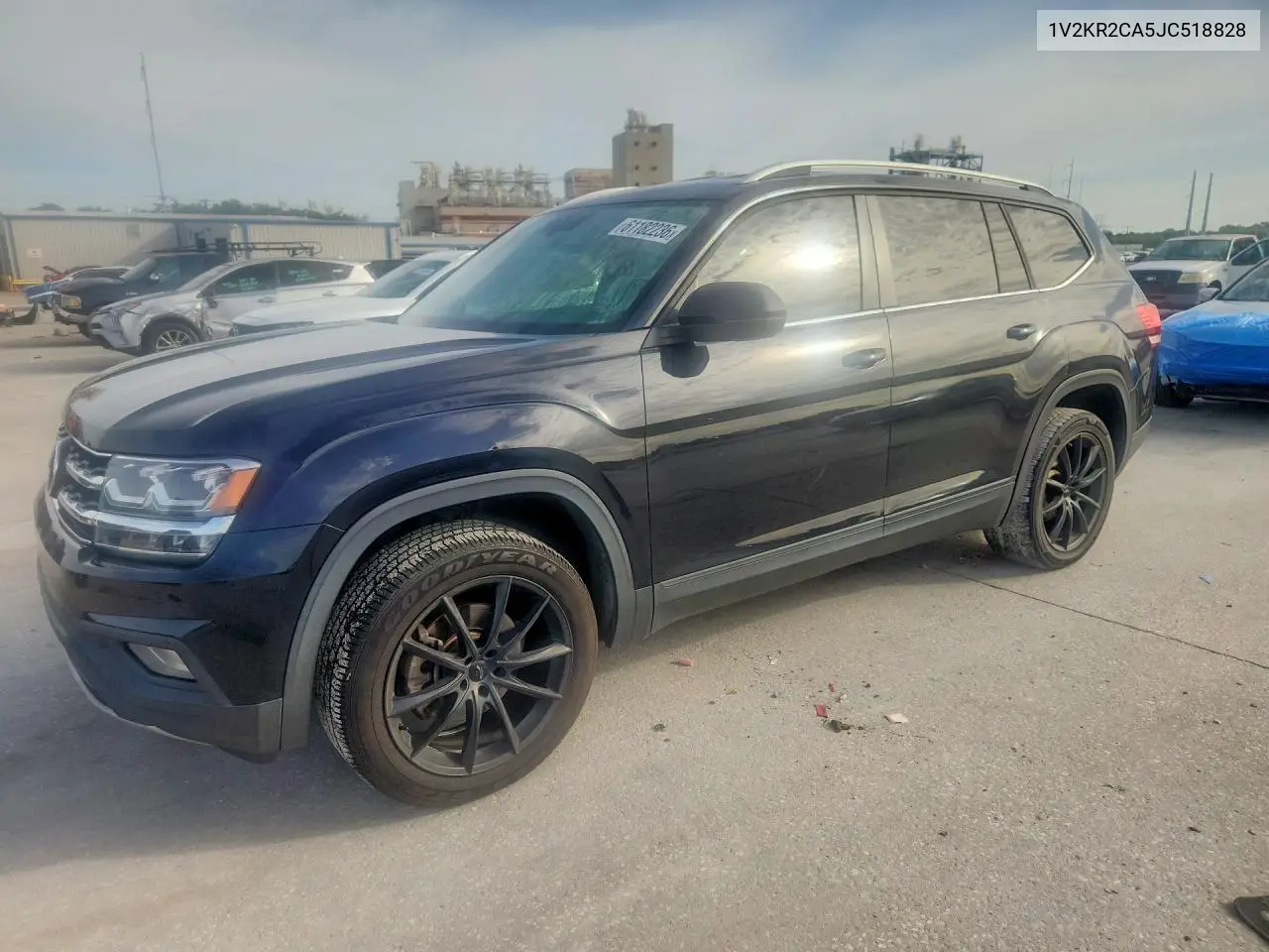 2018 Volkswagen Atlas Se VIN: 1V2KR2CA5JC518828 Lot: 61182236