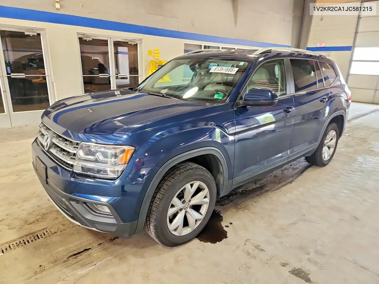 2018 Volkswagen Atlas Se VIN: 1V2KR2CA1JC581215 Lot: 61361666