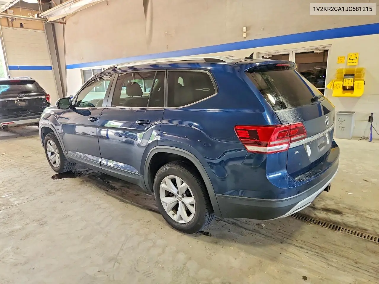 2018 Volkswagen Atlas Se VIN: 1V2KR2CA1JC581215 Lot: 61361666