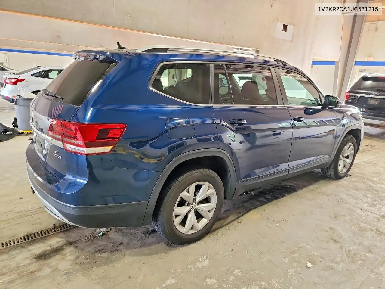 2018 Volkswagen Atlas Se VIN: 1V2KR2CA1JC581215 Lot: 61361666