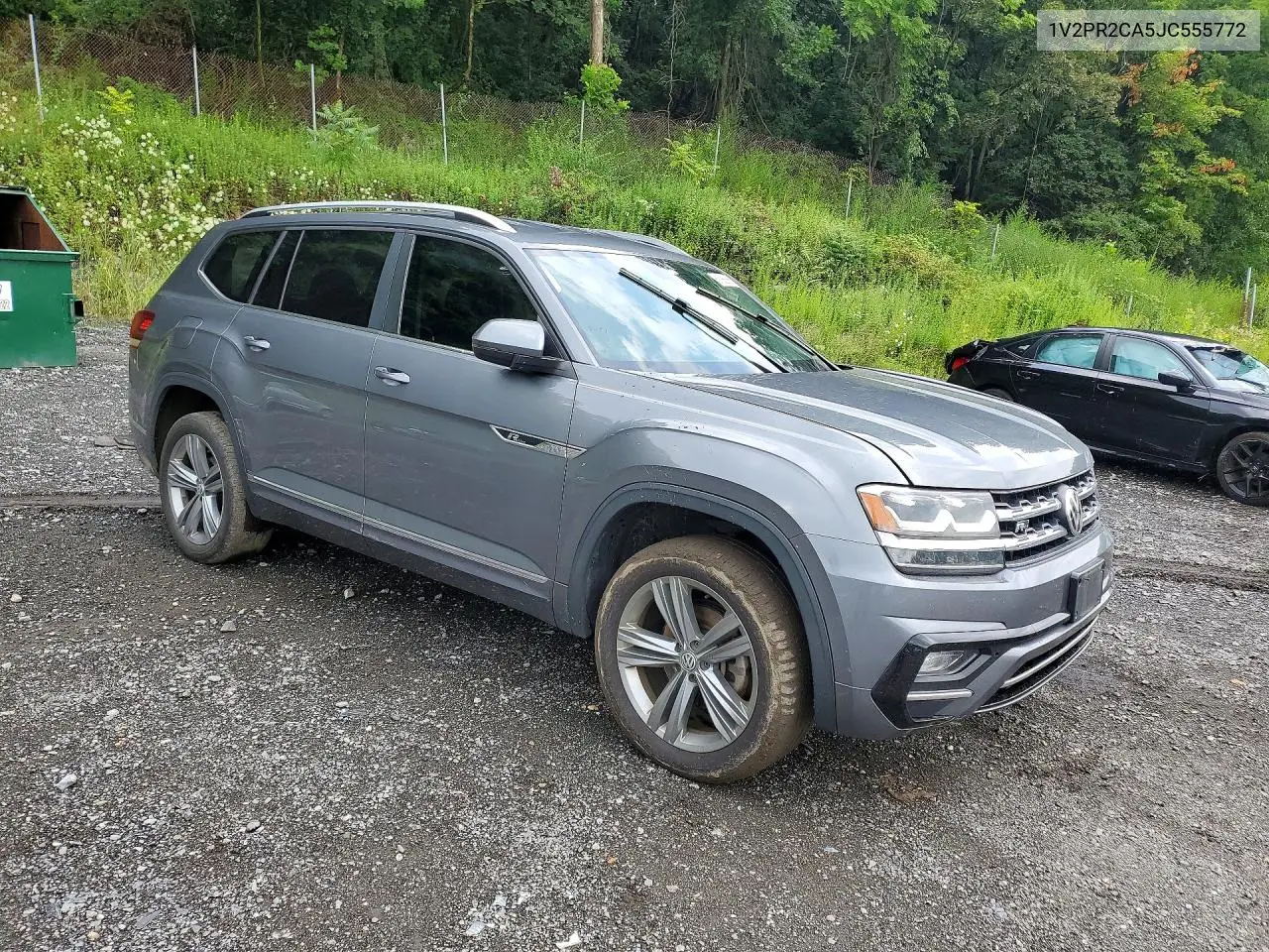 2018 Volkswagen Atlas Se VIN: 1V2PR2CA5JC555772 Lot: 61385356