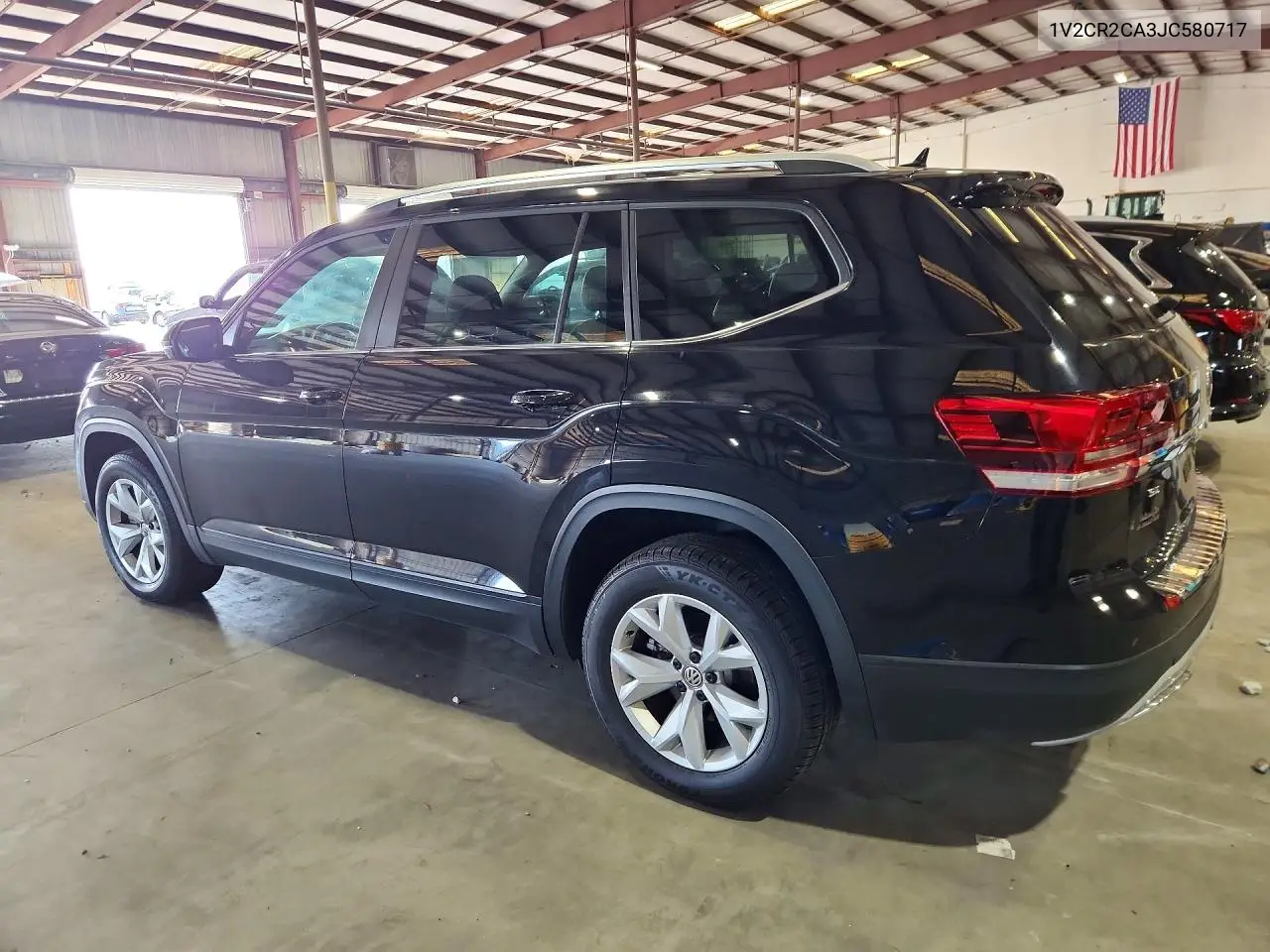 2018 Volkswagen Atlas Se VIN: 1V2CR2CA3JC580717 Lot: 61737746