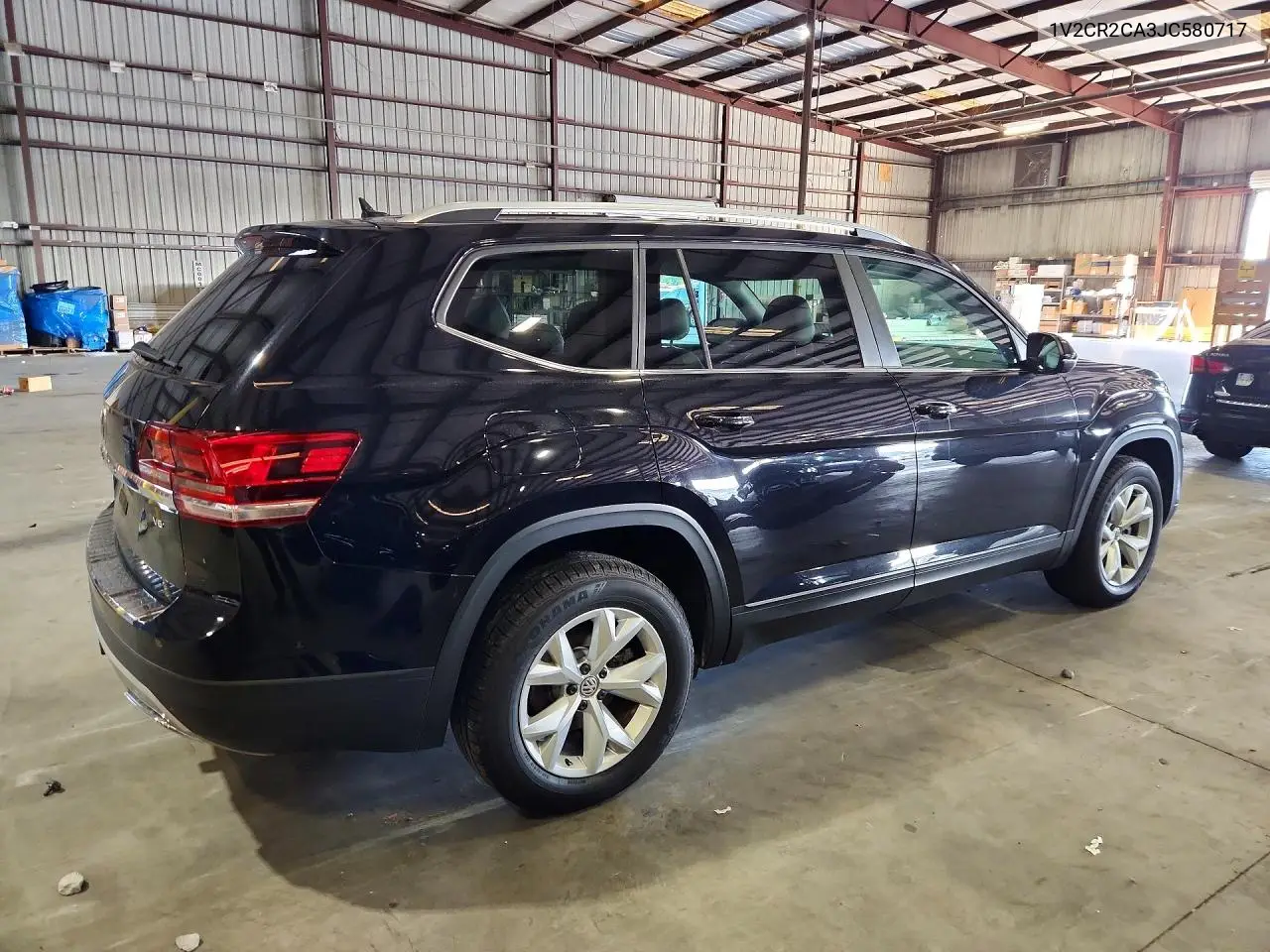 2018 Volkswagen Atlas Se VIN: 1V2CR2CA3JC580717 Lot: 61737746