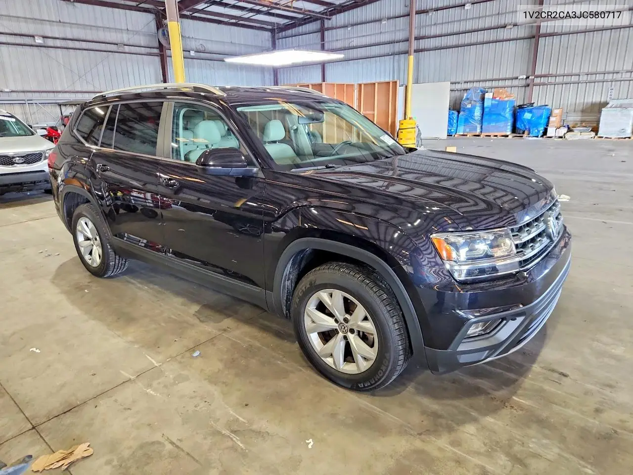 2018 Volkswagen Atlas Se VIN: 1V2CR2CA3JC580717 Lot: 61737746
