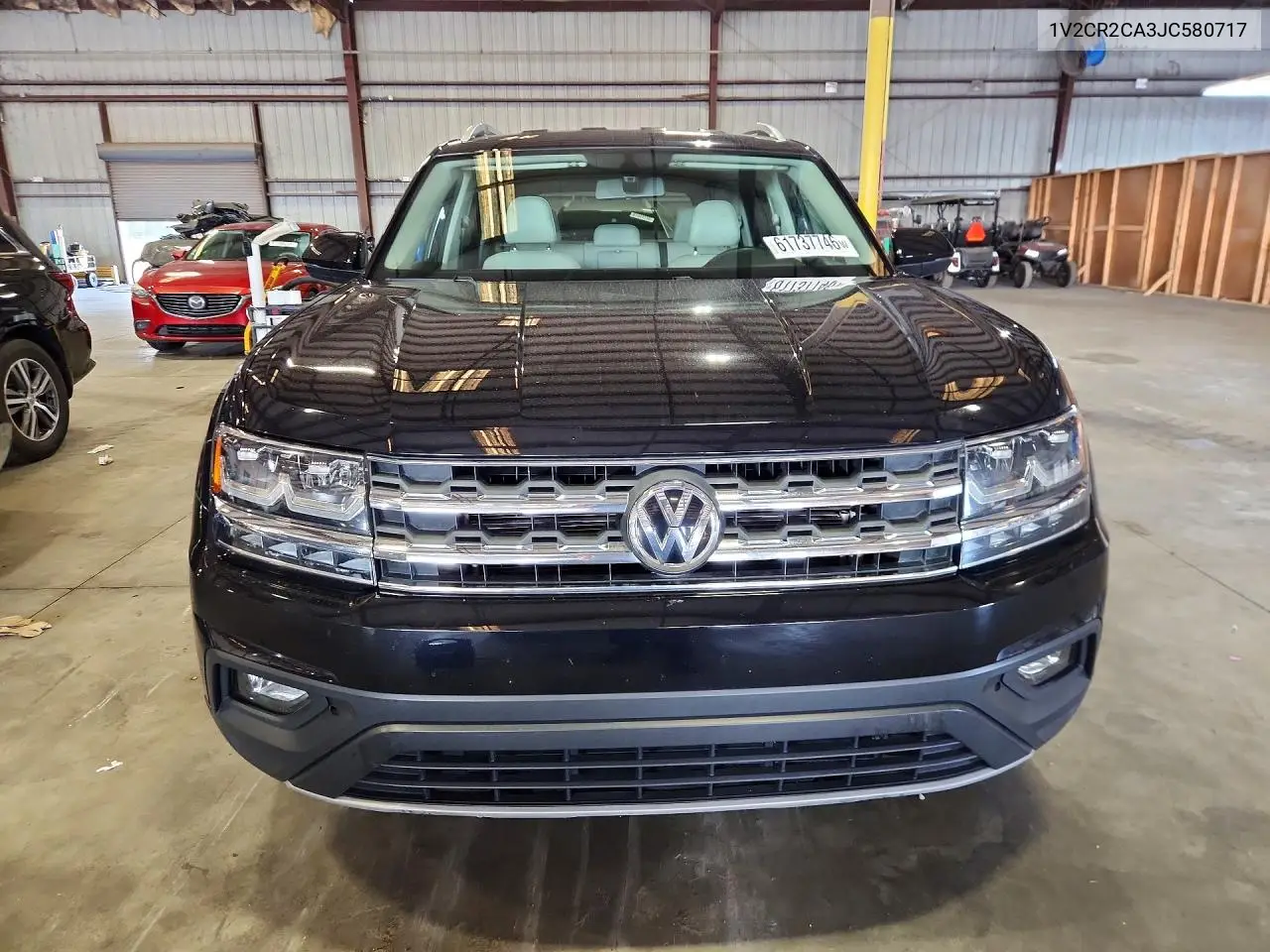 2018 Volkswagen Atlas Se VIN: 1V2CR2CA3JC580717 Lot: 61737746