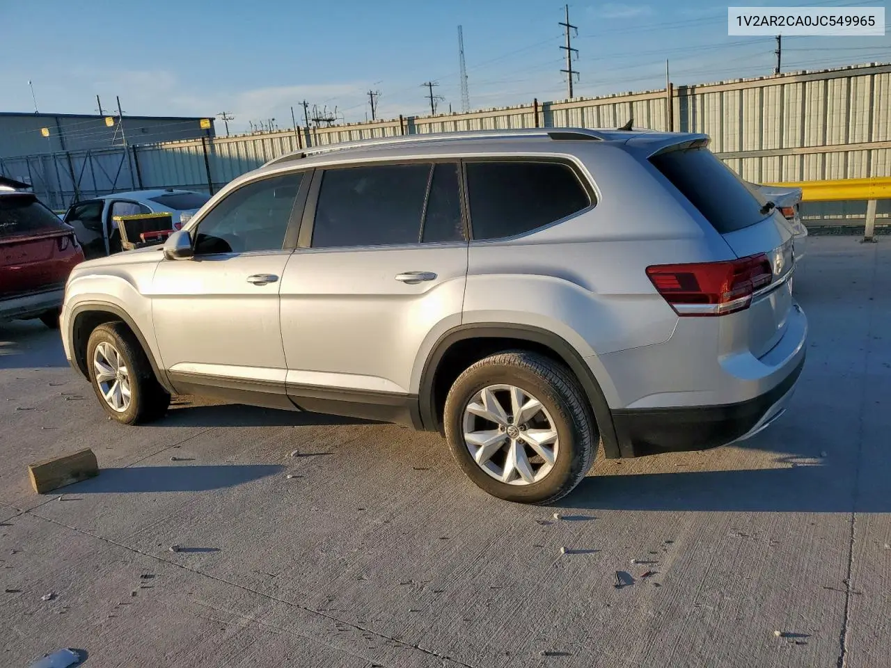 1V2AR2CA0JC549965 2018 Volkswagen Atlas S