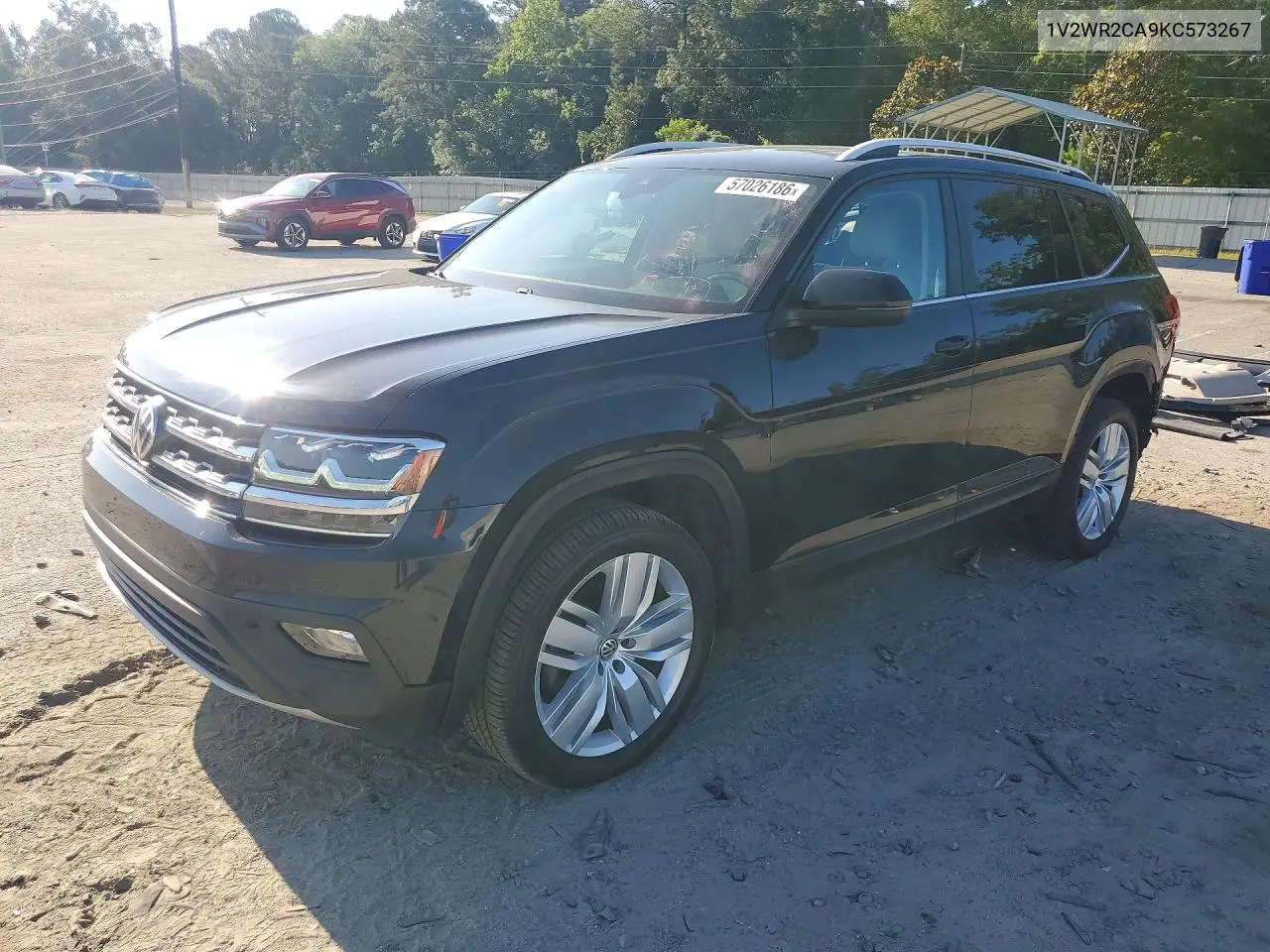 2019 Volkswagen Atlas Se VIN: 1V2WR2CA9KC573267 Lot: 57026186