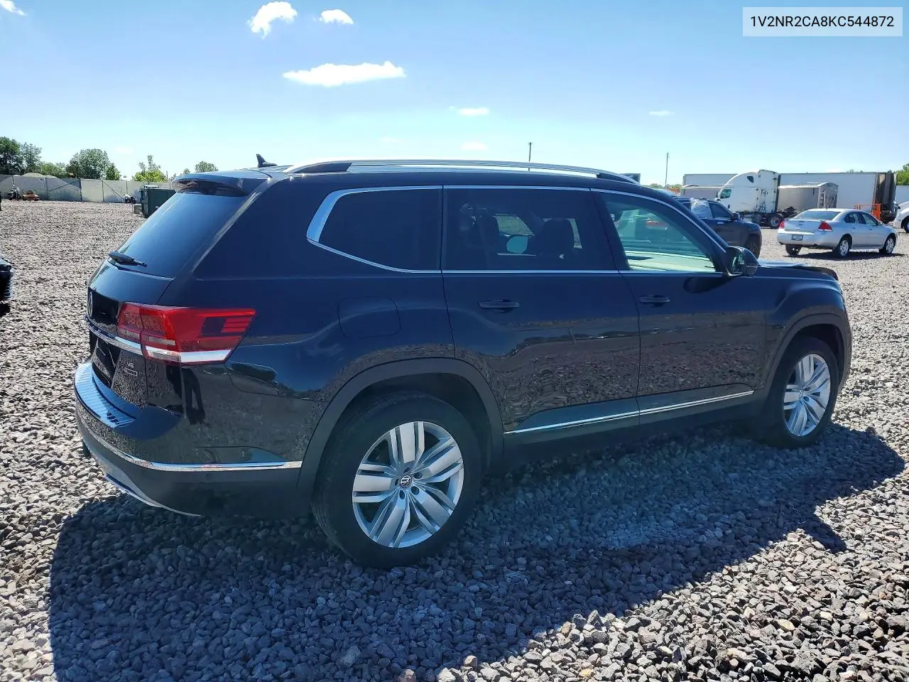 2019 Volkswagen Atlas Sel Premium VIN: 1V2NR2CA8KC544872 Lot: 57602996