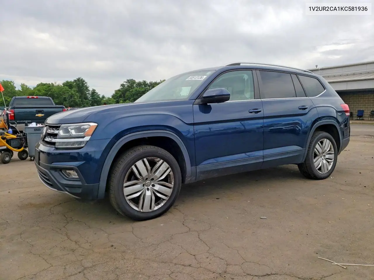 2019 Volkswagen Atlas Se VIN: 1V2UR2CA1KC581936 Lot: 58513126