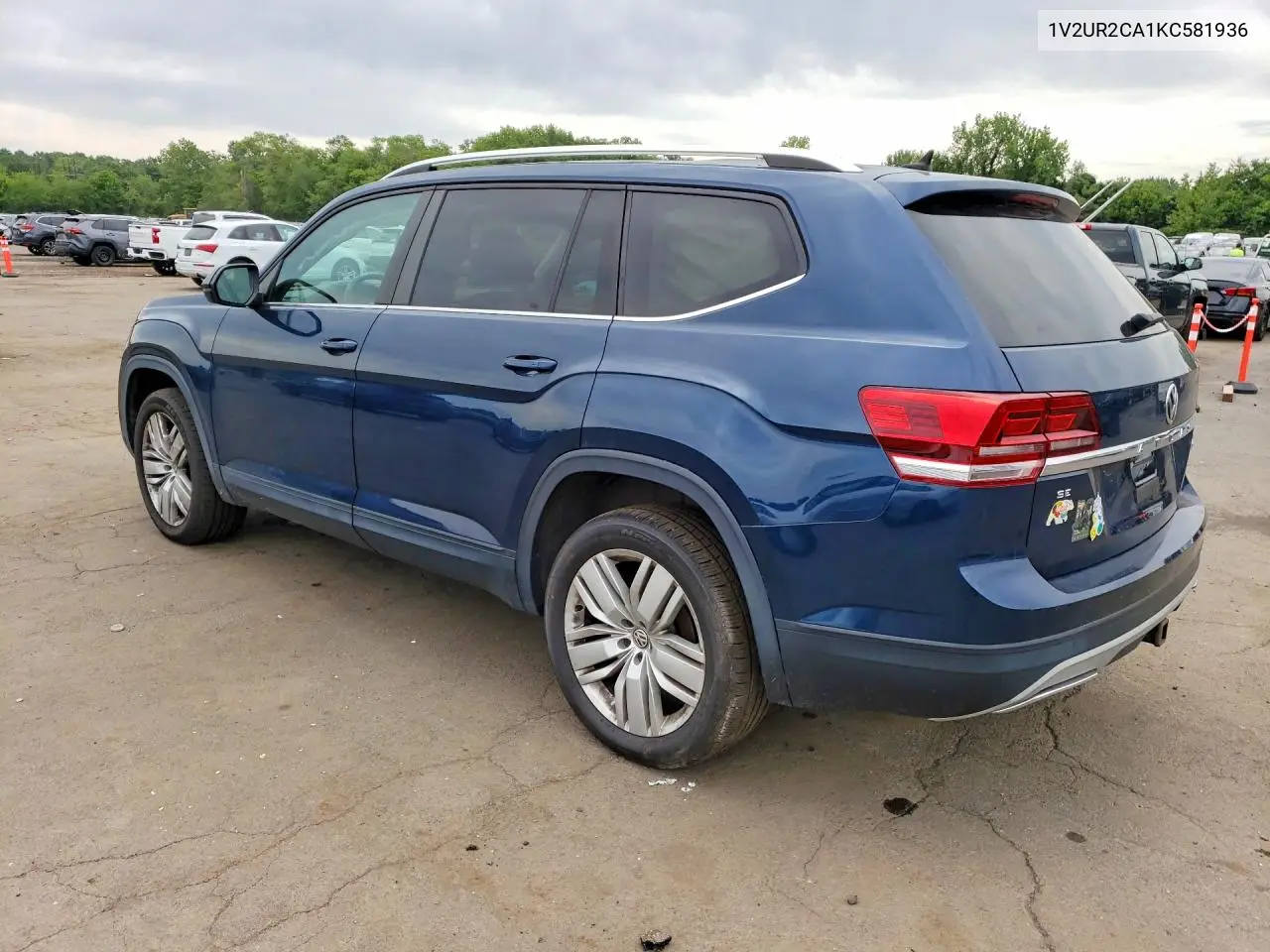 2019 Volkswagen Atlas Se VIN: 1V2UR2CA1KC581936 Lot: 58513126