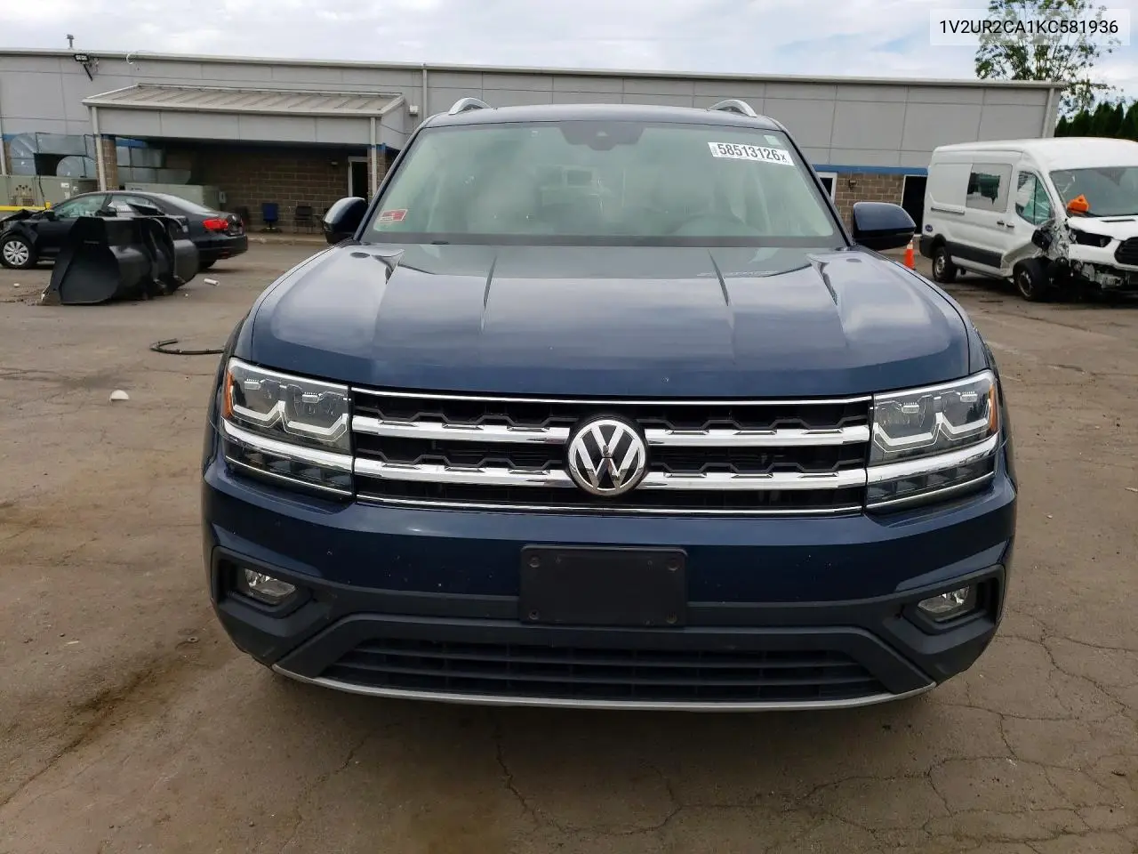 2019 Volkswagen Atlas Se VIN: 1V2UR2CA1KC581936 Lot: 58513126