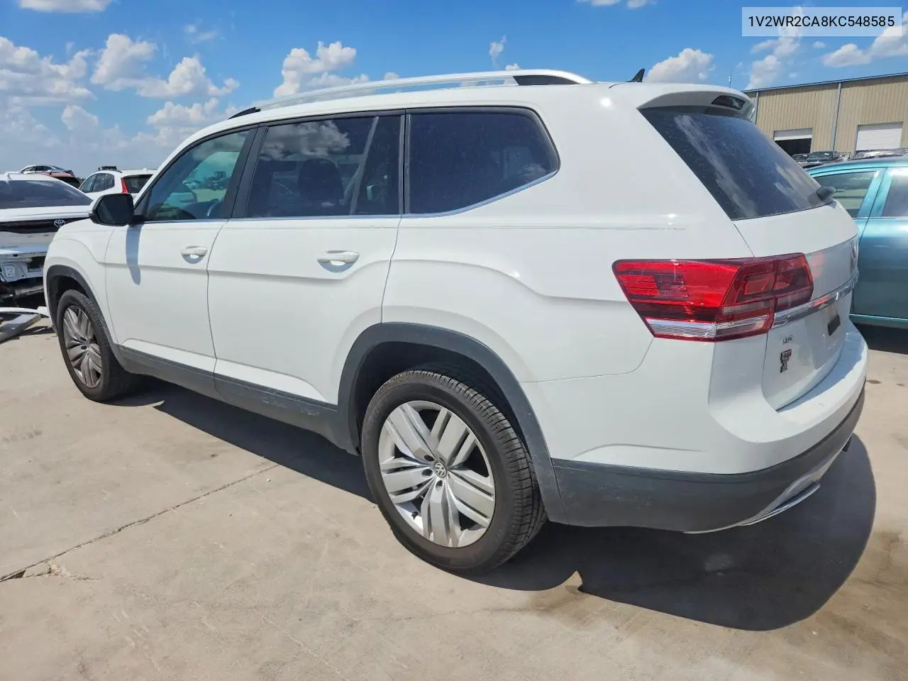 2019 Volkswagen Atlas Se VIN: 1V2WR2CA8KC548585 Lot: 59279896