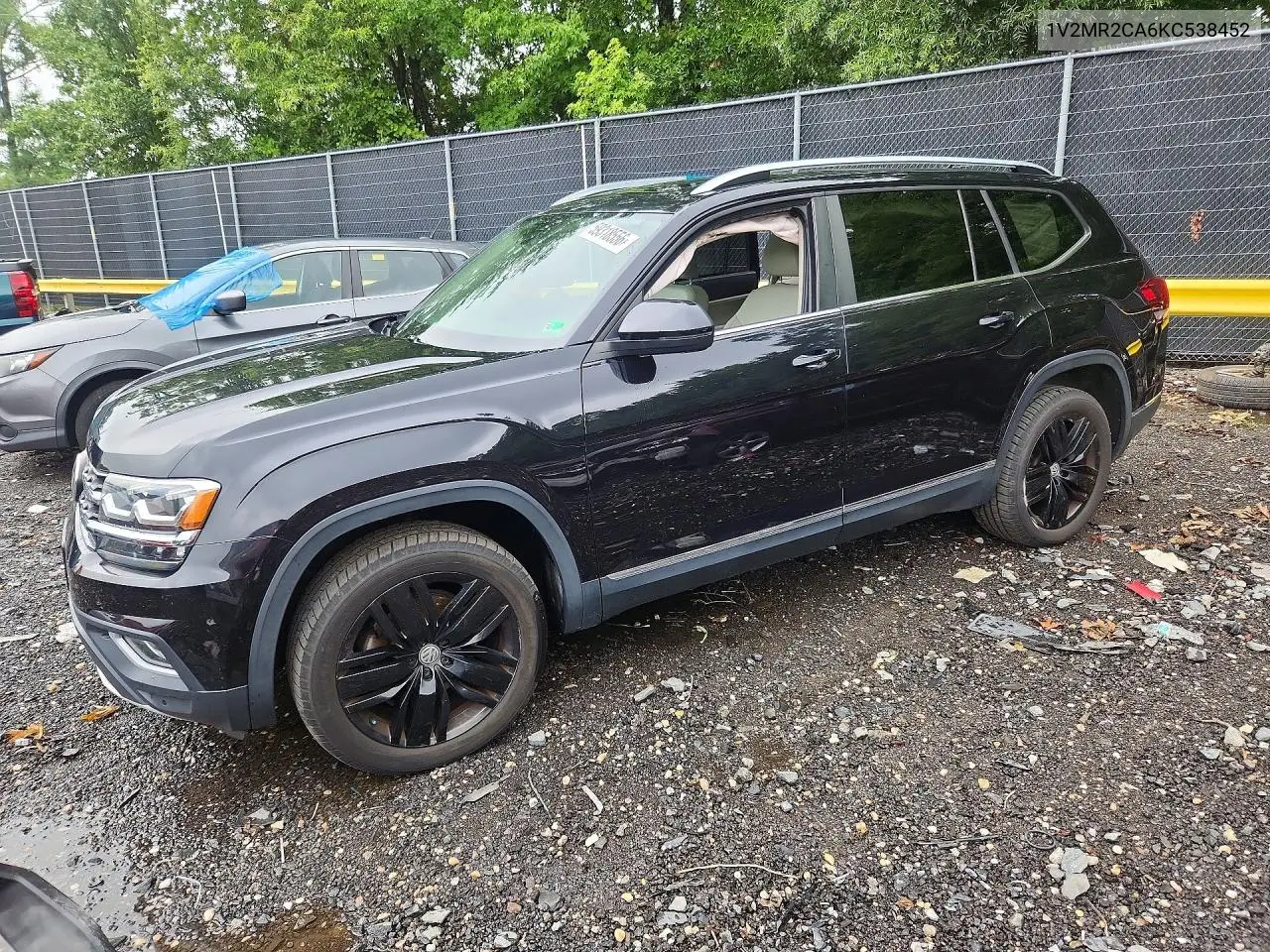 2019 Volkswagen Atlas Sel VIN: 1V2MR2CA6KC538452 Lot: 59318556